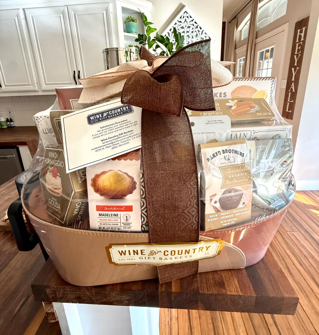 The Gourmet Choice Gift Basket by Wine Country Gift Baskets - Customer Photo 2