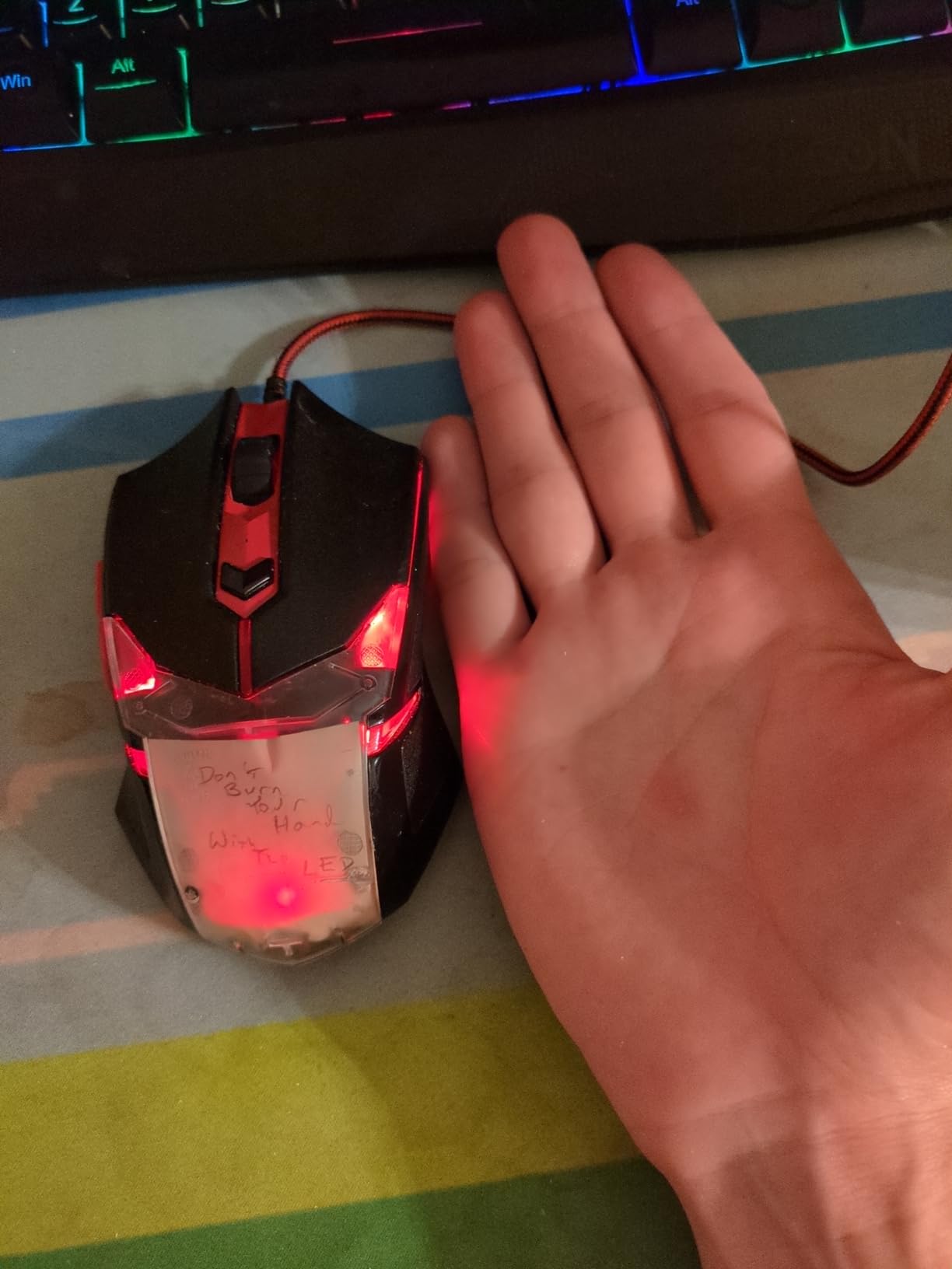 Redragon S101-3 PRO Gaming Keyboard and Mouse, RGB Backlit Programmable Keyboard Mouse with Software, Independent Macro Record Keys, Value Combo Set, New Update Version Customer Review Redragon S101-3 PRO Gaming Keyboard and Mouse, RGB Backlit Programmable Keyboard Mouse with Software, Independent Macro Record Keys, Value Combo Set, New Update Version - Customer Photo 1