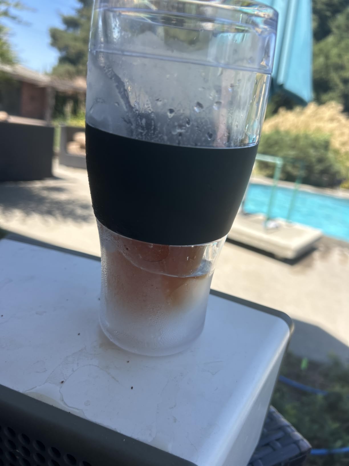 Host Freeze Beer Glasses, Freezable Beer Gifts for Men, Double Wall Insulated Pint Set, Tumbler for Cold Drinks, 16, Set of 2 - Customer Photo 1