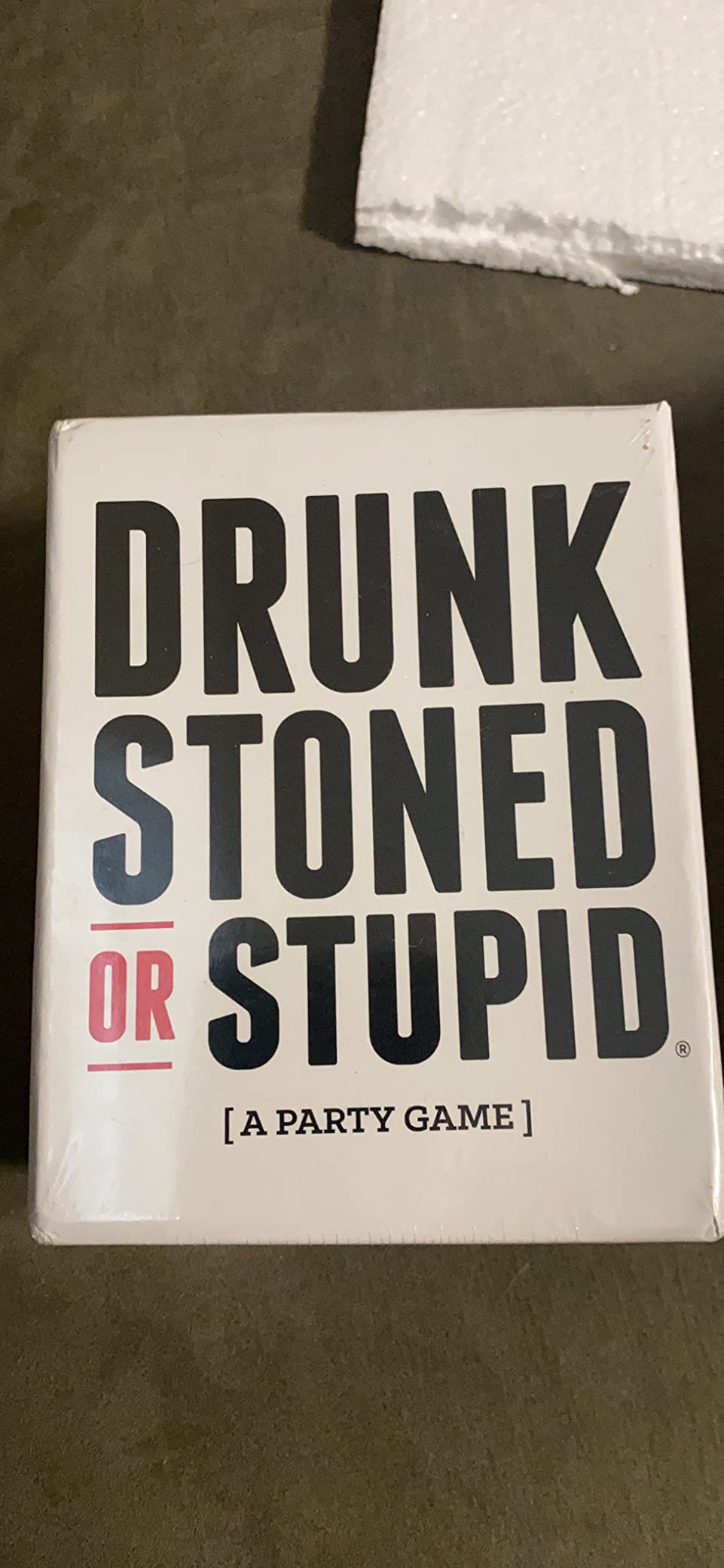 Drunk Stoned or Stupid | A Party Game to Call Out Your Friends | 250 Fun Party Prompts Cards for Adults Game Nights, Gatherings, Conversation Starter, Friendsgiving & Holiday Parties | Ages 17 Up - Customer Photo 2