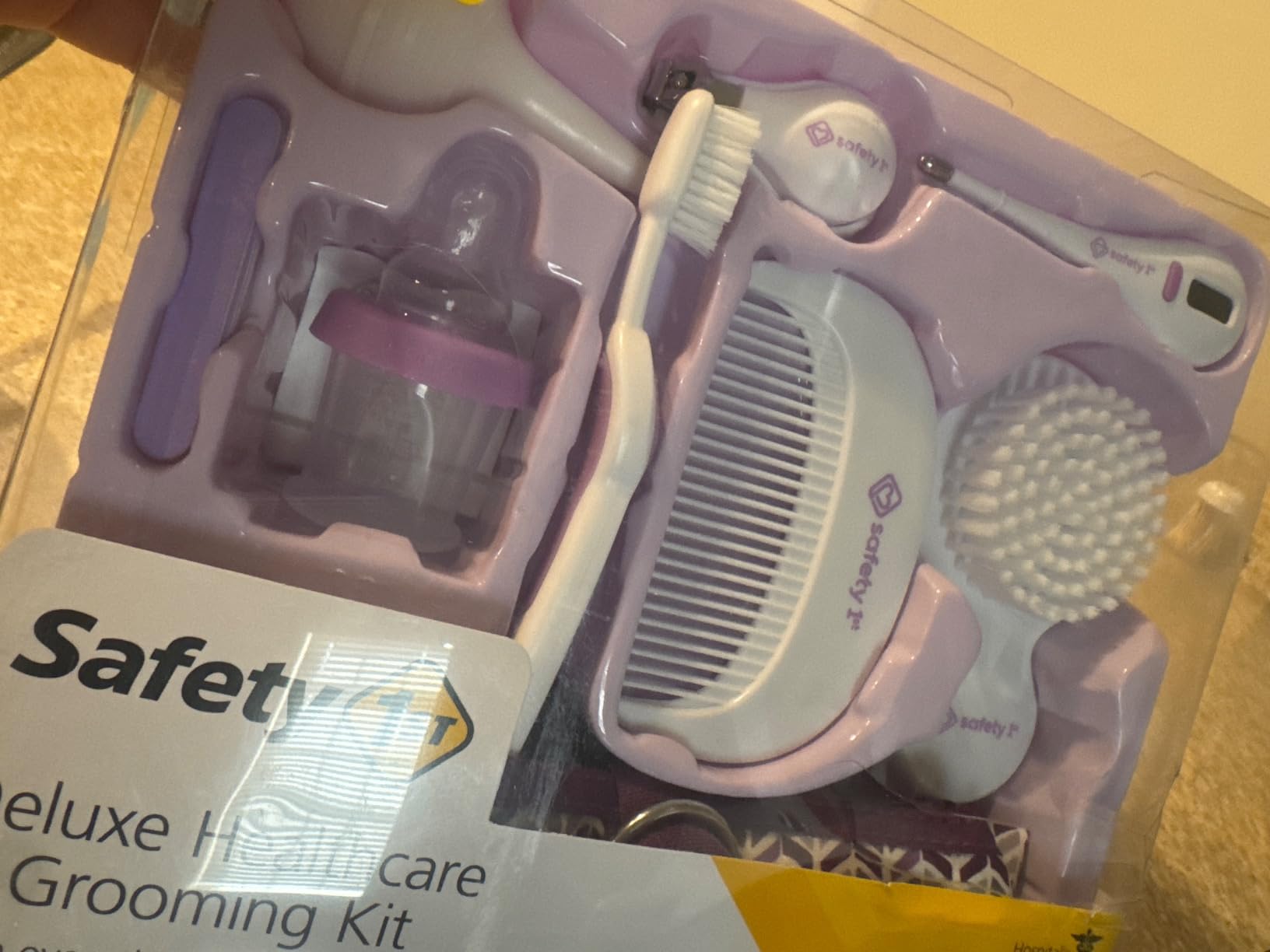 Safety 1st Deluxe Baby Healthcare and Grooming Kit, Arctic Blue, Newborn Baby Essentials, One Size, 25 Pieces - Customer Photo 2