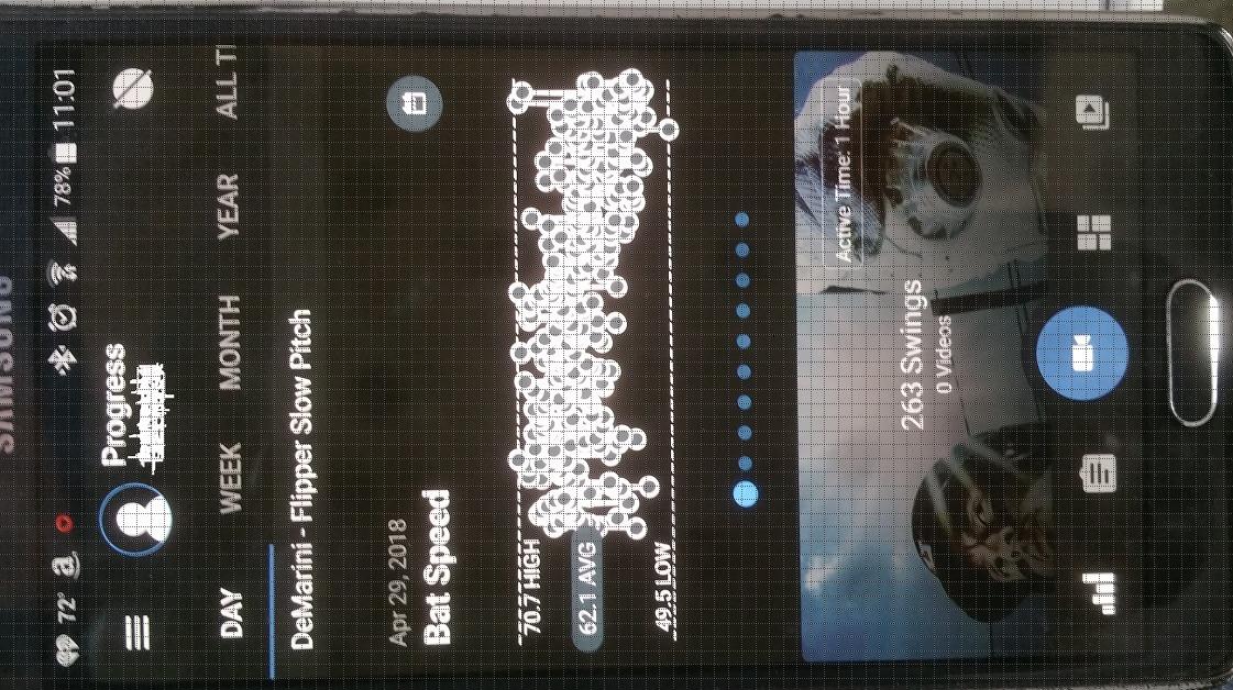 Blast Baseball Swing Analyzer - Improve Your Swing at Every Level - Real-time Feedback, Swing Metrics, Video Capture Highlights, Track Performance (GEN3 Sensor) - Customer Photo 2