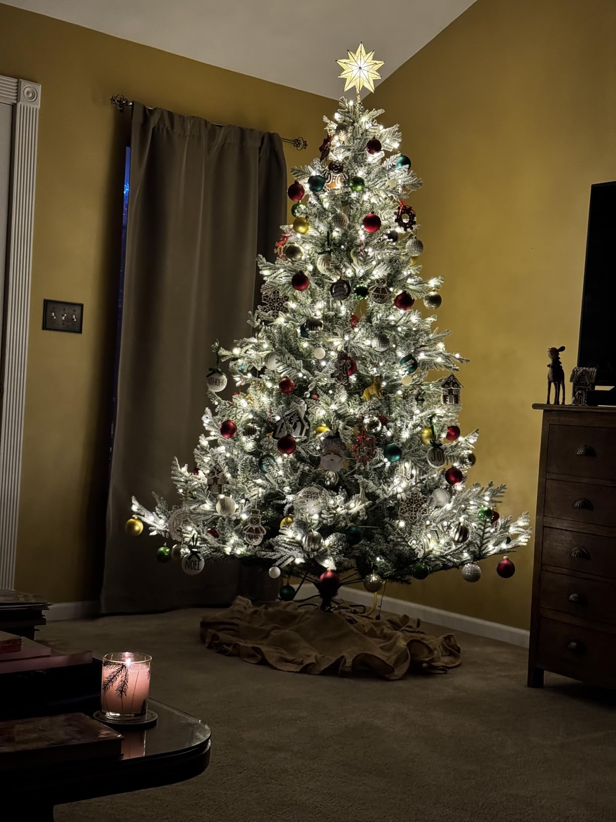 Thymes Frasier Fir Pine Needle Candle – Holiday Candles for Home Scented with Notes of Crisp Siberian Fir, Cedarwood & Sandalwood - Customer Photo 2