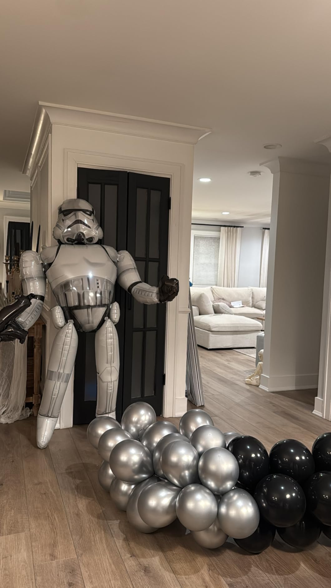 Star Wars Storm Trooper Airwalker Balloon 70 Star Wars Storm Trooper Airwalker Balloon 70