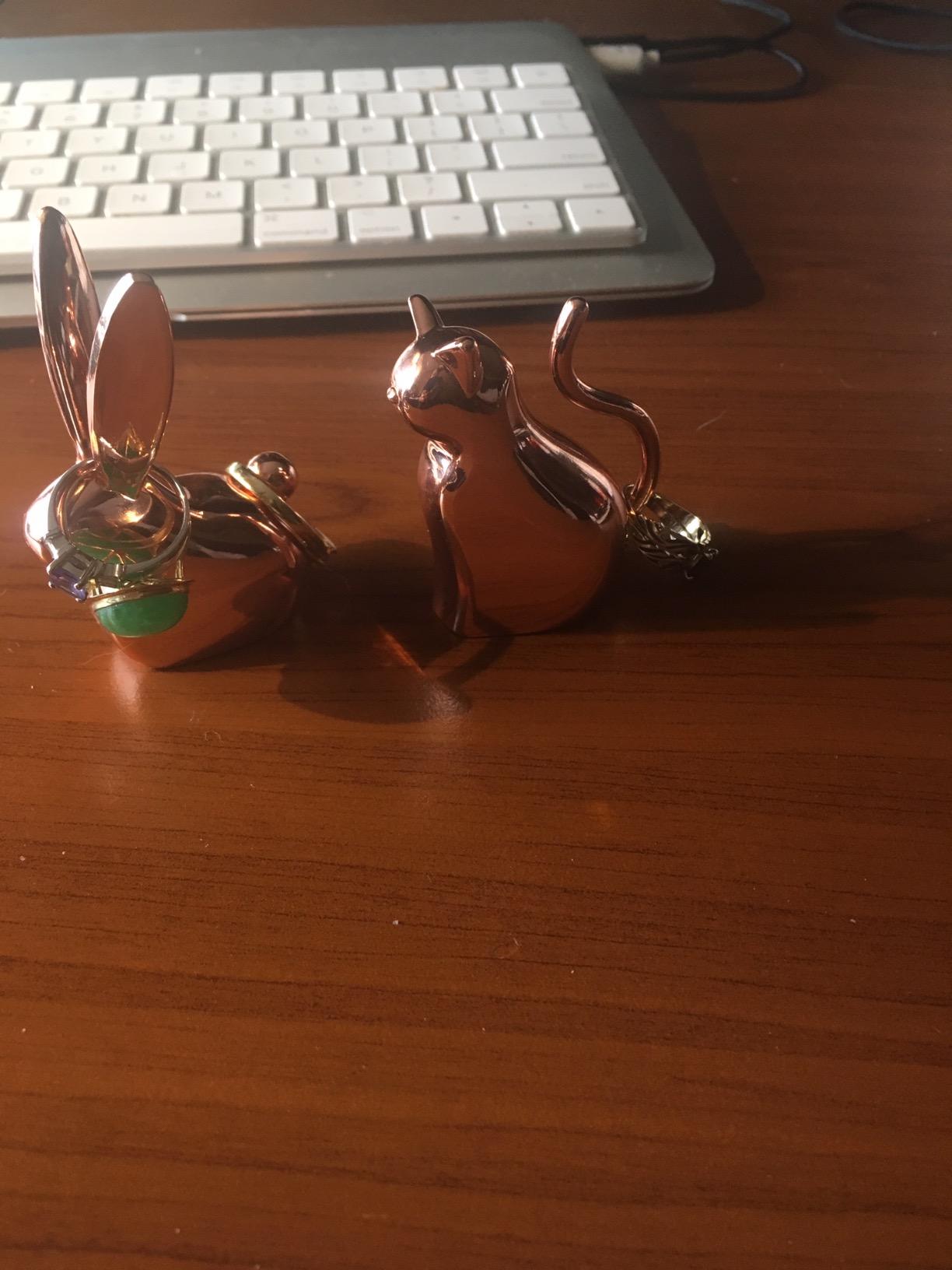 Umbra ANIGRAM BUNNY RING HLDR COPPER Customer Review Umbra ANIGRAM BUNNY RING HLDR COPPER - Customer Photo 3