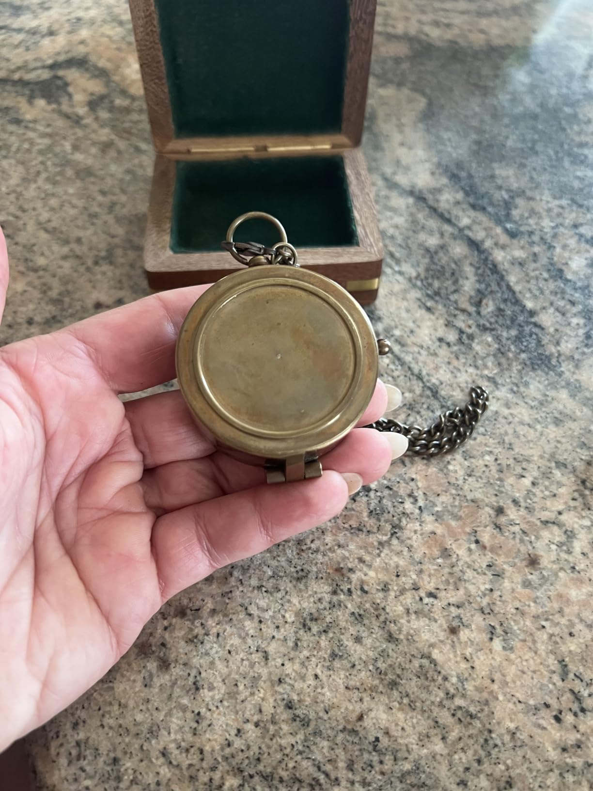 For I Know The Plans I Have For You, Jeremiah 29:11, Solid Brass Directional Engraved Compass, Baptism Gifts for Boys Girls, First Communion, Christian Gifts for Men, First Confirmation Gifts for Boys - Customer Photo 5