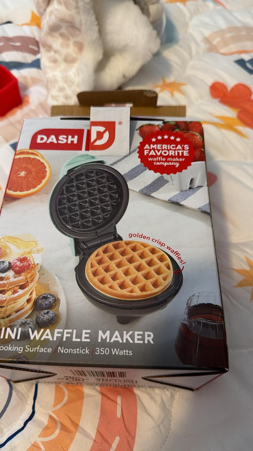 DASH Mini Maker for Individual Waffles, Hash Browns, Keto Chaffles with Easy to Clean, Non-Stick Surfaces, 4 Inch, Pink Customer Review DASH Mini Maker for Individual Waffles, Hash Browns, Keto Chaffles with Easy to Clean, Non-Stick Surfaces, 4 Inch, Pink - Customer Photo 2
