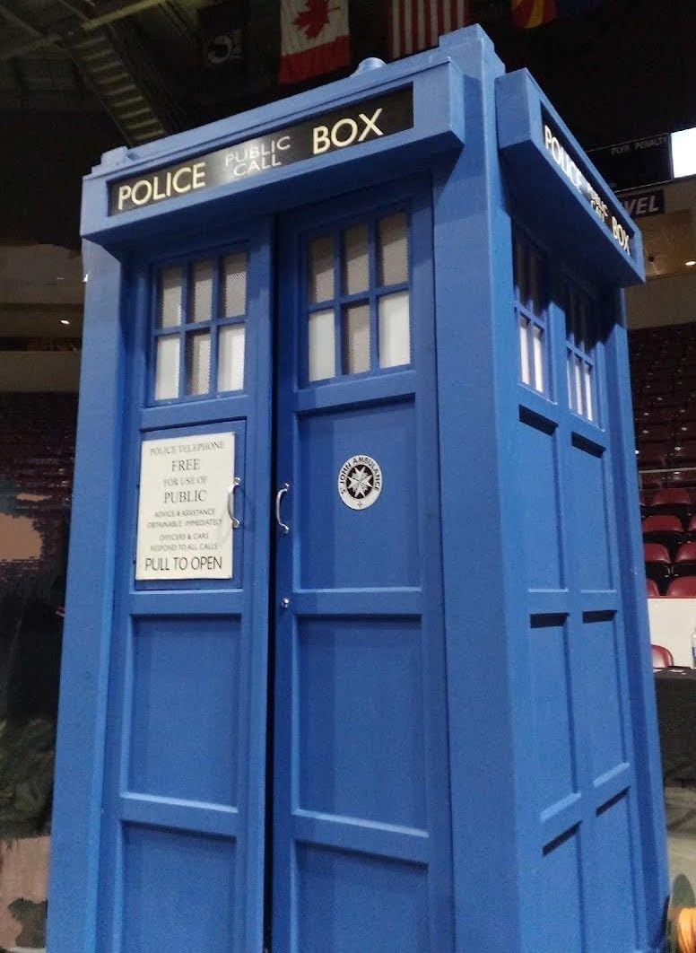 Doctor Who Electronic Tardis Talking Money Bank - Features Speech & Sound Effects, Flashing Lantern Light & Opening Front Doors - Deposit Coin Inside Police Box - Bigger On The Inside! Customer Review Doctor Who Electronic Tardis Talking Money Bank - Features Speech & Sound Effects, Flashing Lantern Light & Opening Front Doors - Deposit Coin Inside Police Box - Bigger On The Inside! - Customer Photo 1