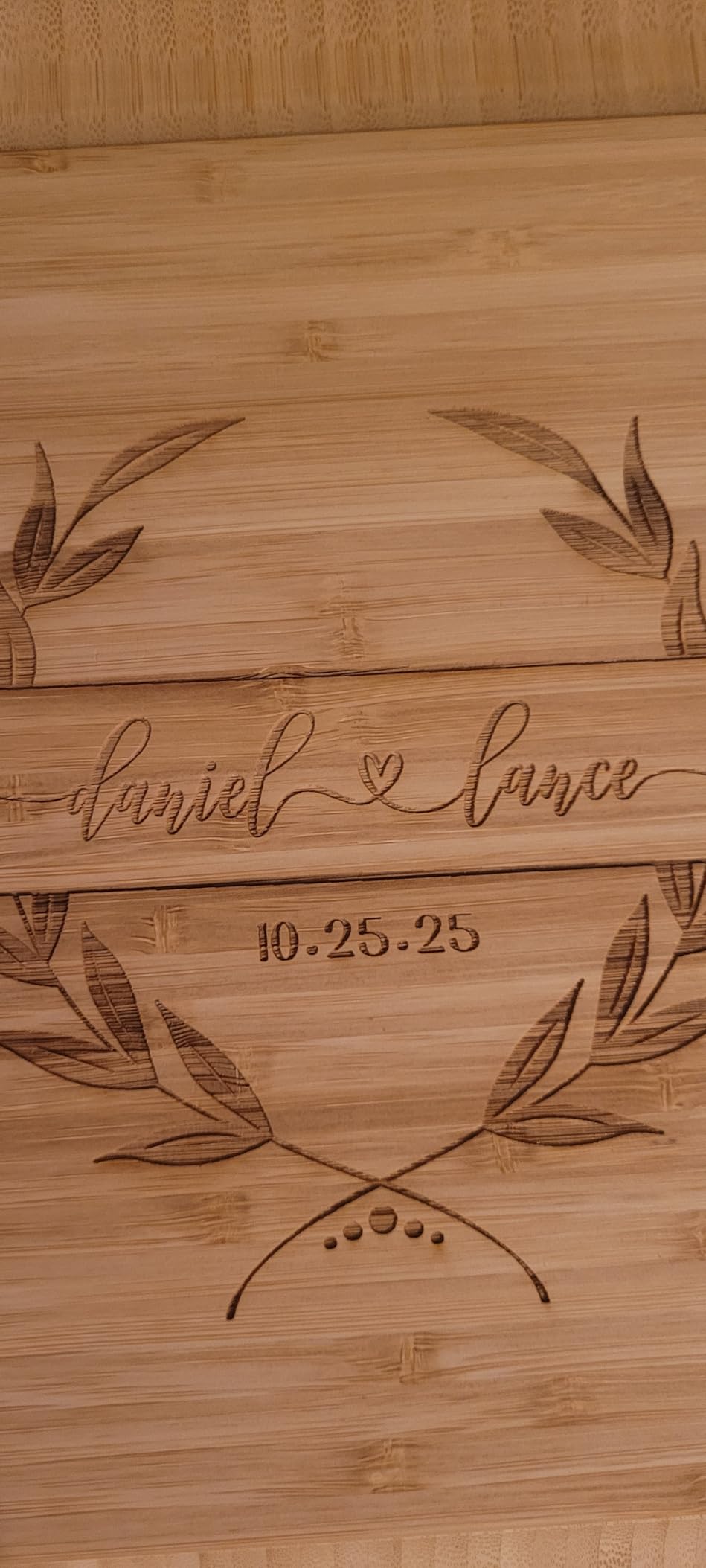 Charcuterie Board Gift Set - Bamboo Cheese Board and Knife Set - Housewarming Gifts for New Home, Wedding Gifts for Couples 2025, Bridal Shower Gifts, Birthday Gifts for Women - Customer Photo 1