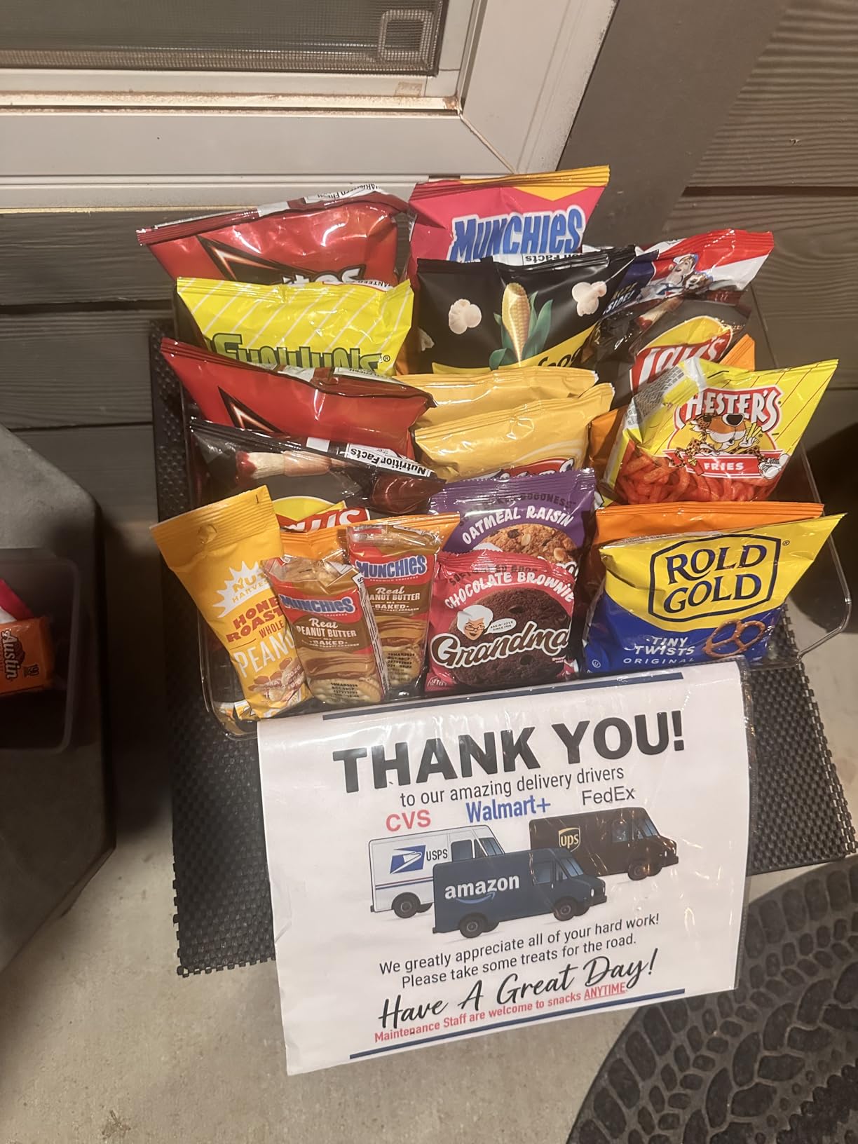 Frito-Lay Ultimate Snack Care Package, Variety Assortment of Chips, Cookies, Crackers & More, (Pack of 40) - Customer Photo 1