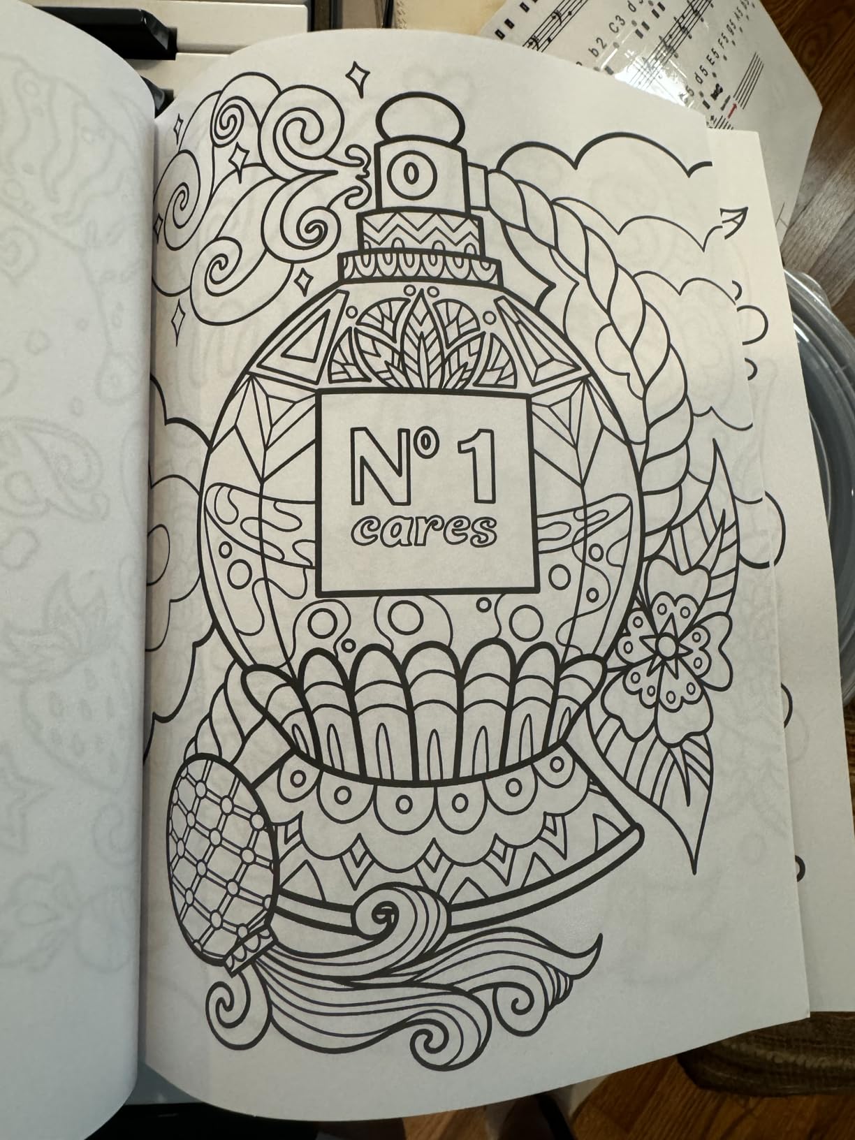 Maybe Swearing Will Help Adult Coloring Book Set - for Adults Relaxation with Markers in a Case - Motivational Swear Word Anxiety Relief - Color Cuss & Laugh Your Way to Less Stress - Customer Photo 2