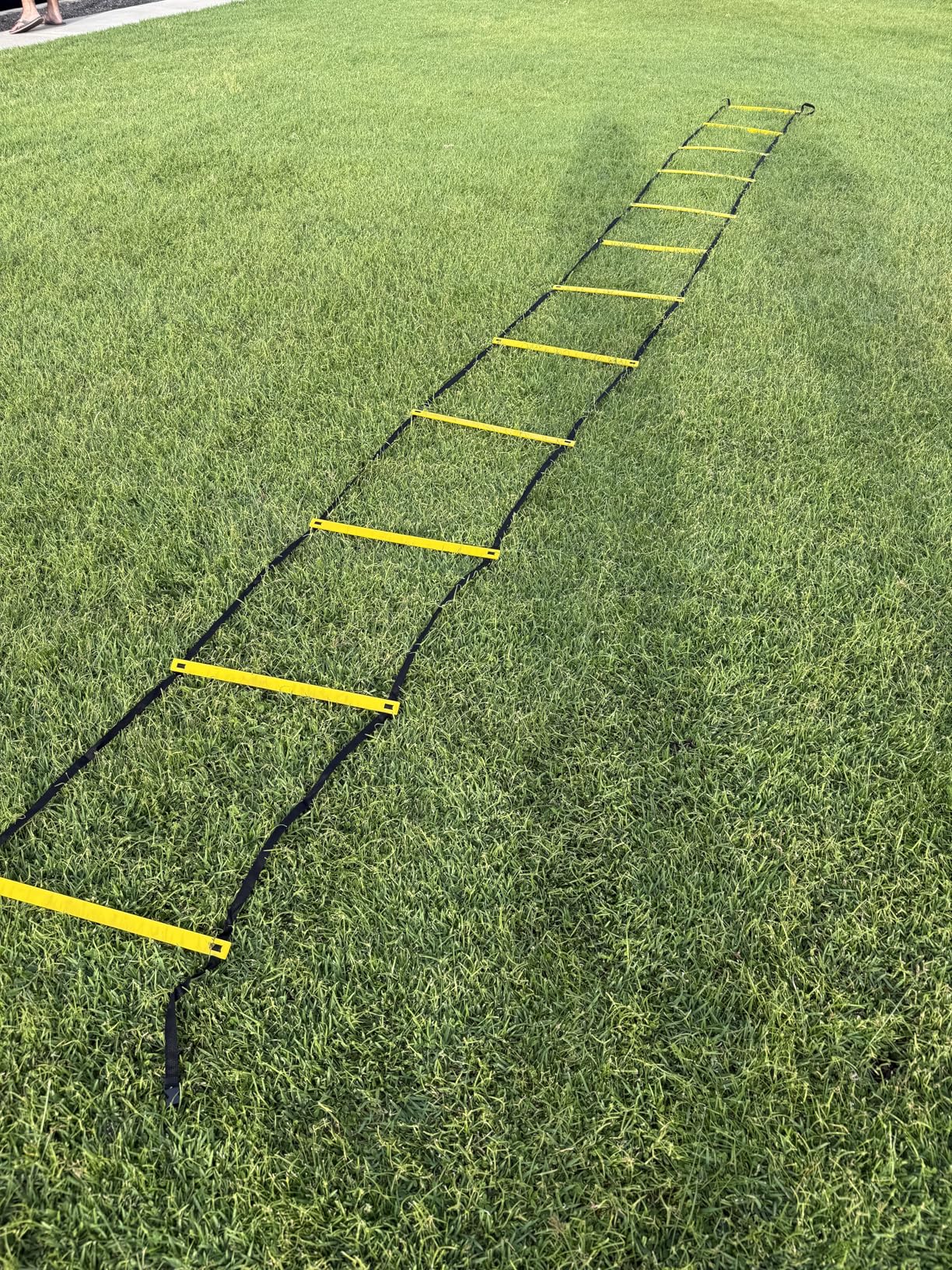 GHB Pro Agility Ladder Agility Training Ladder Speed 12 Rung 20ft with Carrying Bag - Customer Photo 1
