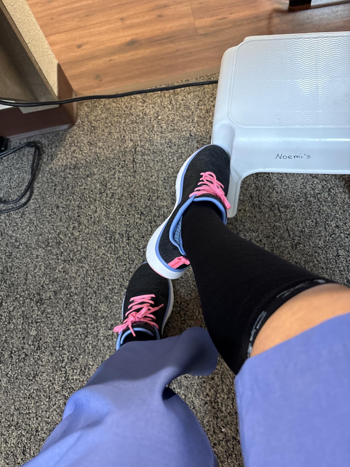 Physix Gear Compression Socks 20-30 mmHg - Men & Women - Running, Nurses, Shin Splints, Flight, Travel - Customer Photo 1