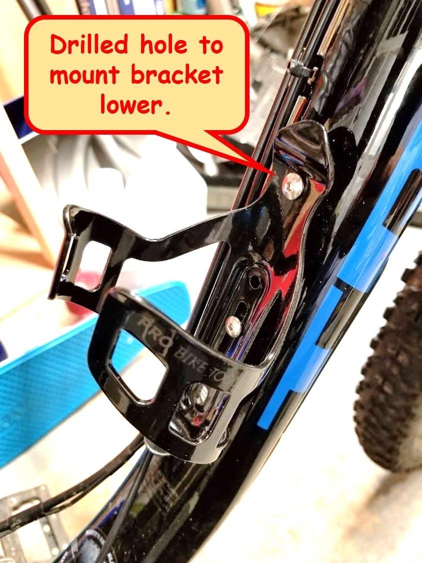 PRO BIKE TOOL Bike Water Bottle Holder - Lightweight and Strong Bicycle Cage with Secure Retention System , for Road Mountain Bikes (MTB) Universal - Customer Photo 1