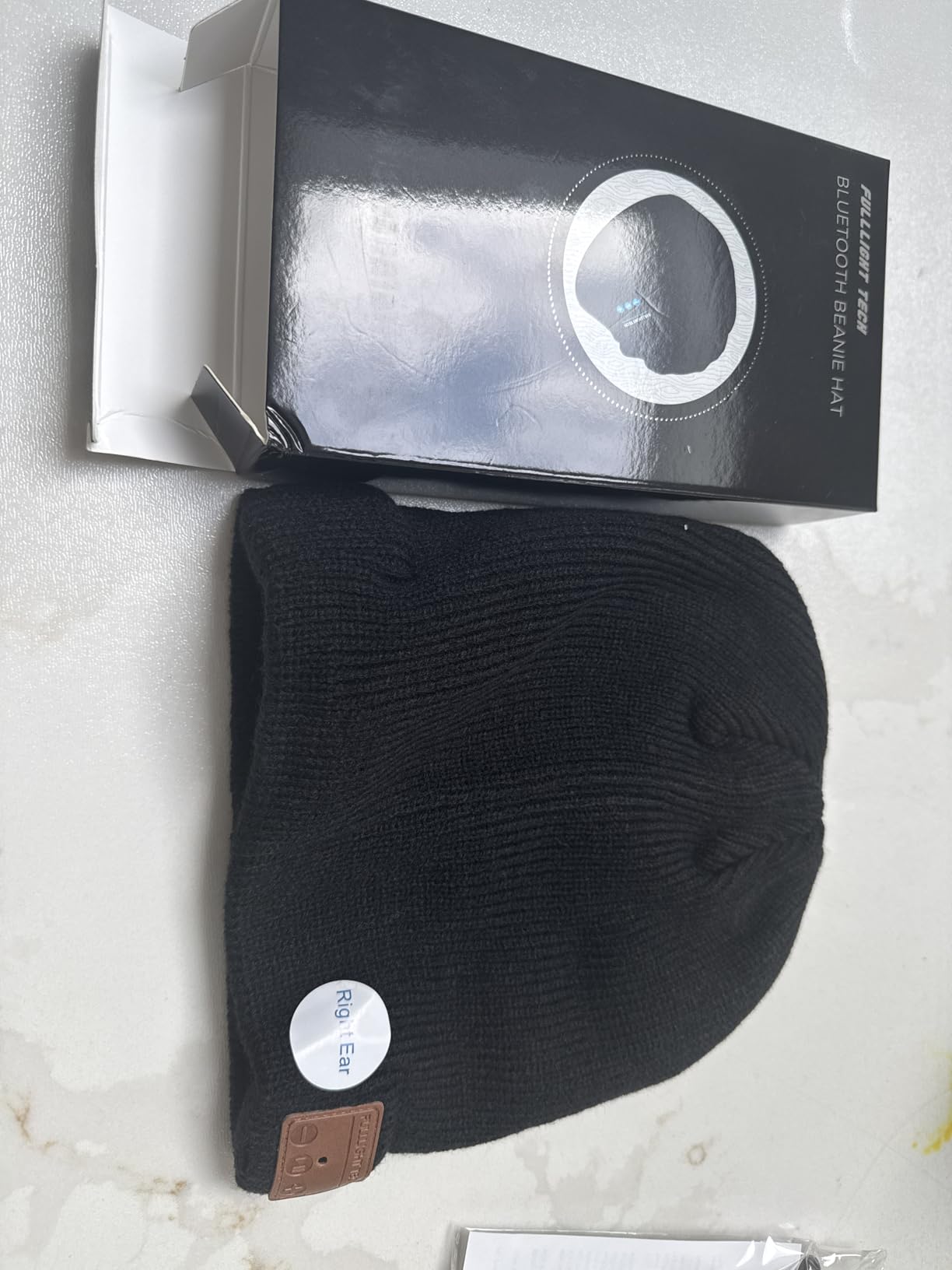 Bluetooth Beanie Headphones Hat Unique Christmas Tech Gifts - Customer Photo 1