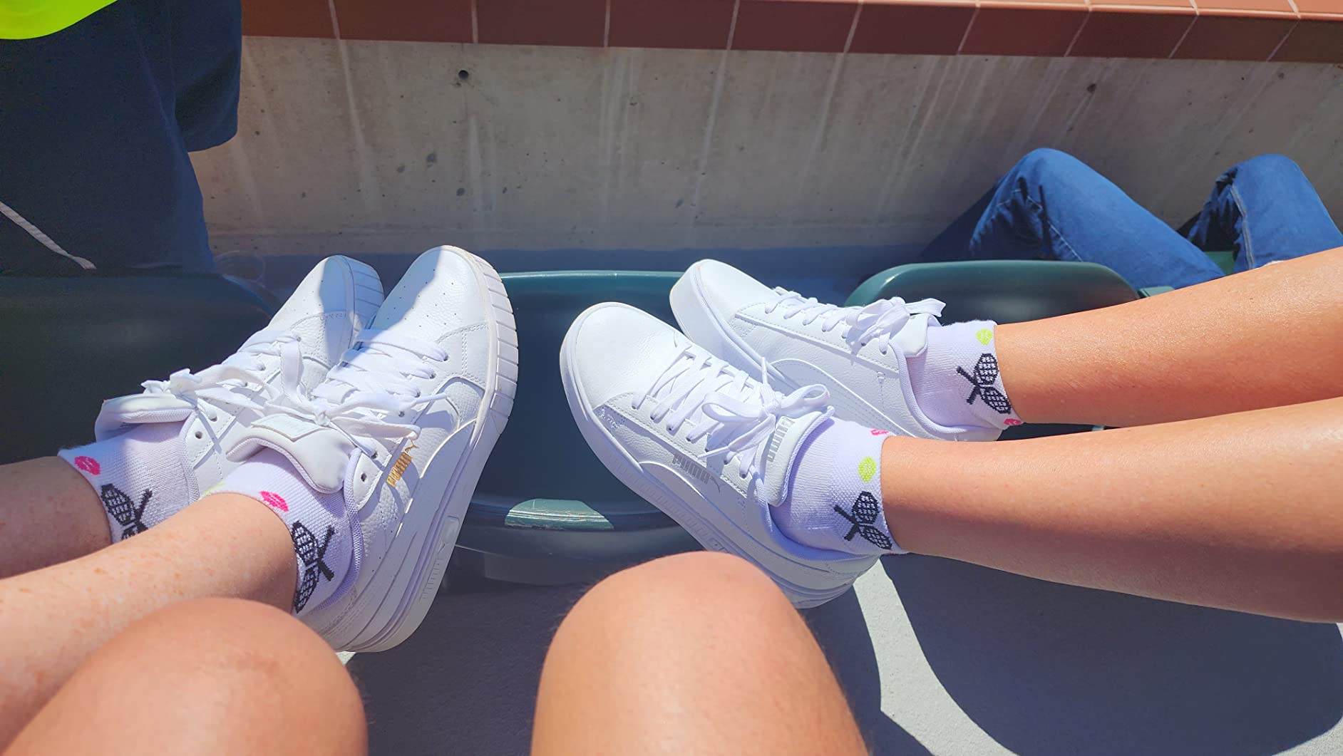 K. Bell women's Fun Sport & Drink Low Cut Socks - 1 Pairs - Cool & Cute Novelty No Show Gifts - Customer Photo 1