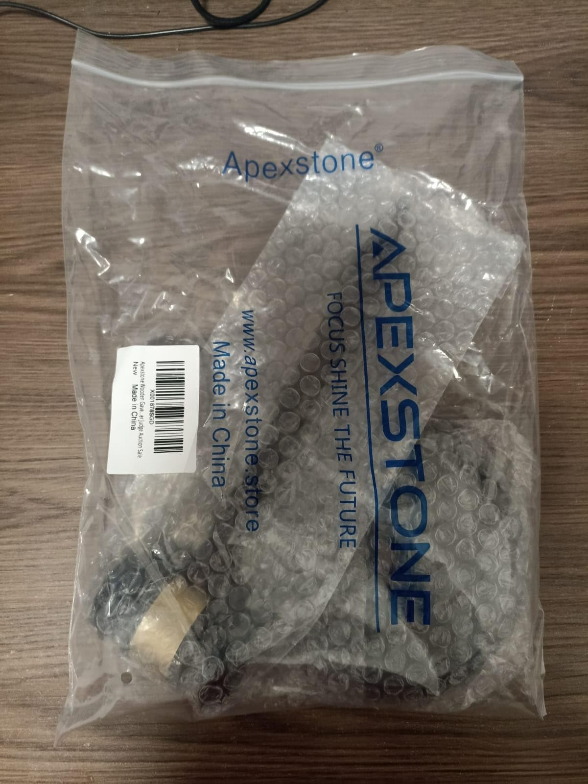 Apexstone Wooden Gavel and Block Set, Wooden Gavel and Sound Block Set for Lawyer Judge Auction Sale Gift - Customer Photo 1