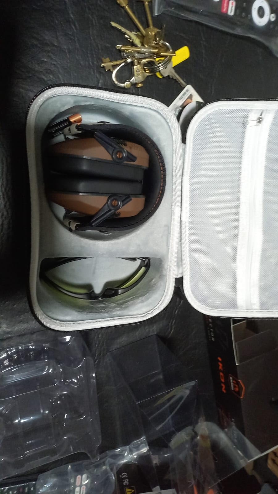 Walker's Razor Slim Ultra Low Profile Compact Design Adjustable Range Shooting Hunting Hearing Protection Electronic Earmuffs - Customer Photo 1