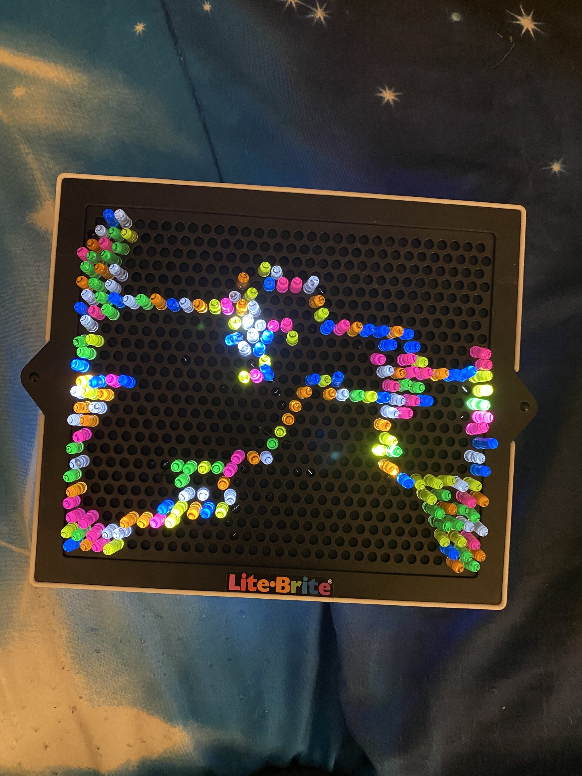 Lite Brite Classic, Favorite Retro Toy - Create Art with Light, STEM, Educational Learning, Holiday, Birthday, Gift, Boys, Kid, Toddler, Girls Age 4+ - Customer Photo 1