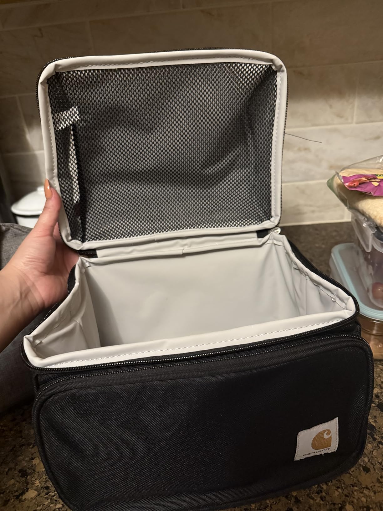 Carhartt Camping Cooler, Worksite Lunchbox, Soft Shell Lunch Bag - Customer Photo 1