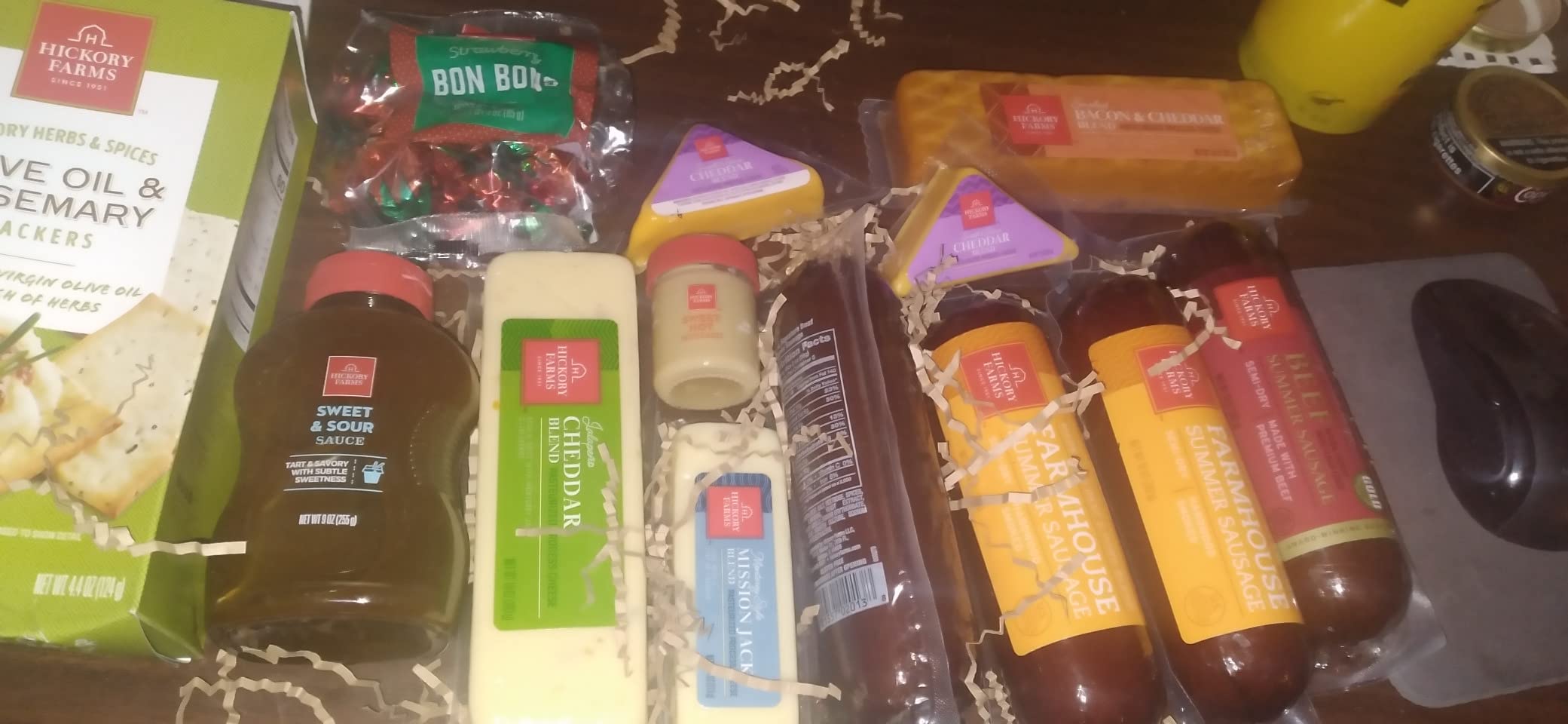 Hickory Farms Signature Beef Meat and Cheese Gift Basket (Medium) - Box Set | Charcuterie Board Food | Summer Sausage | Father's Day | Mother's Day | Easter | Christmas | Holiday | Housewarming | Gourmet | Sympathy | Care Package - Customer Photo 2