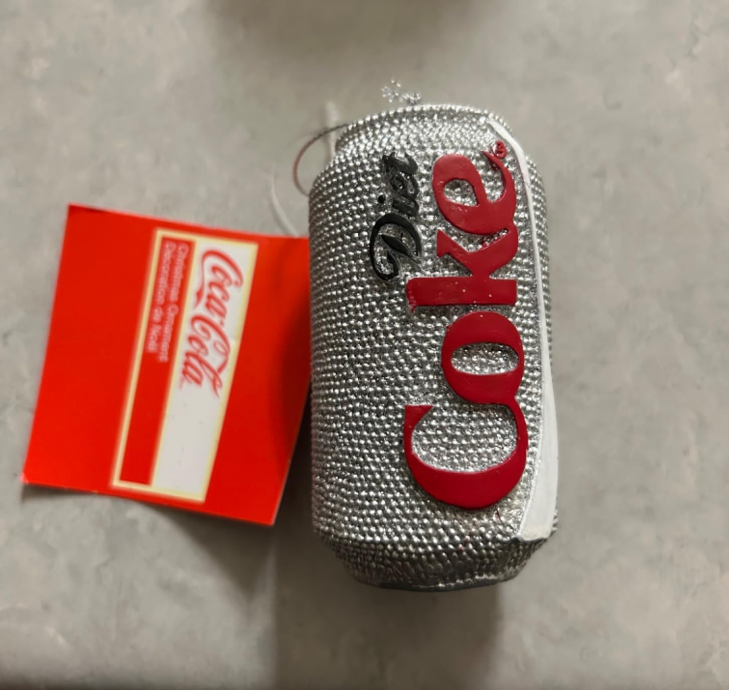 Kurt Adler Coca-Cola Diet Coke Can Christmas Ornament - Customer Photo 1