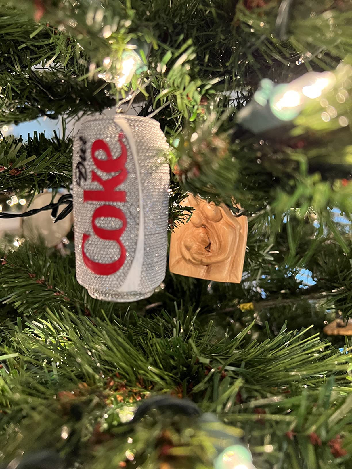 Kurt Adler Coca-Cola Diet Coke Can Christmas Ornament - Customer Photo 2
