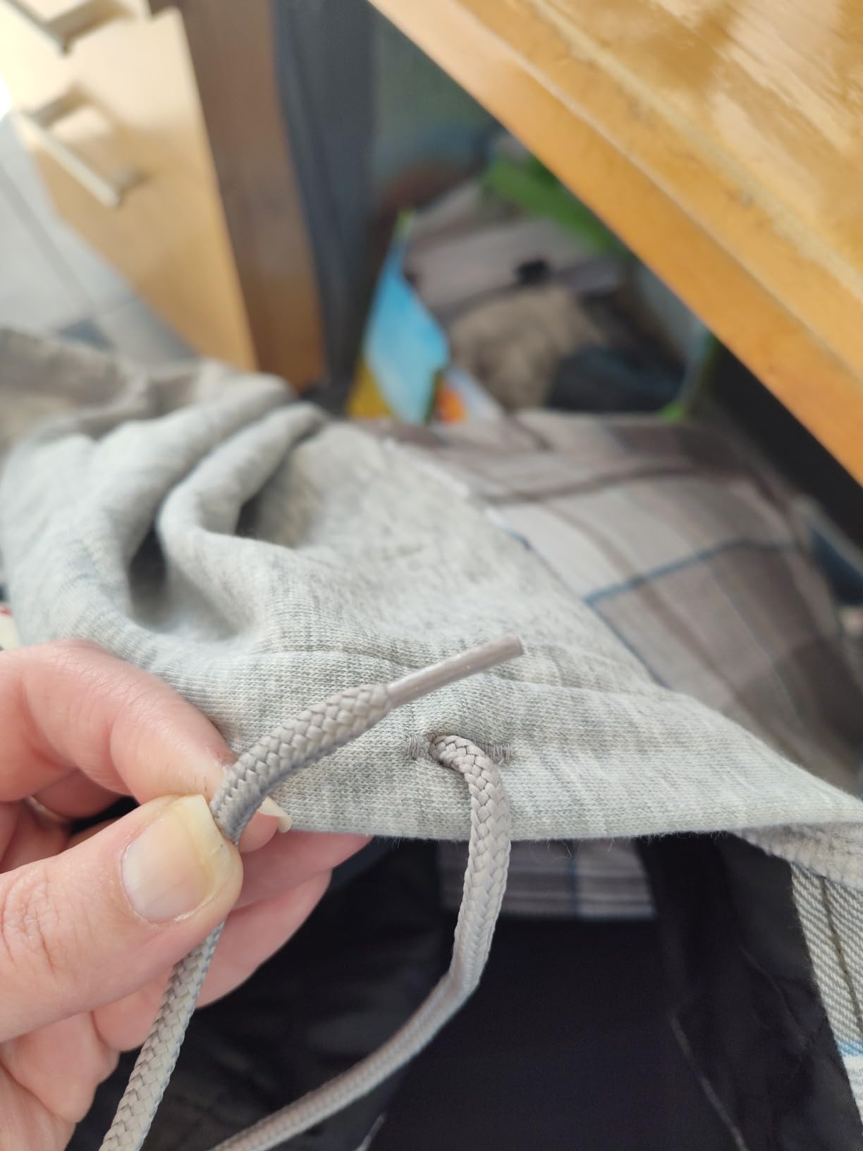 Wrangler Authentics Men's Long Sleeve Quilted Lined Flannel Shirt Jacket with Hood - Customer Photo 1