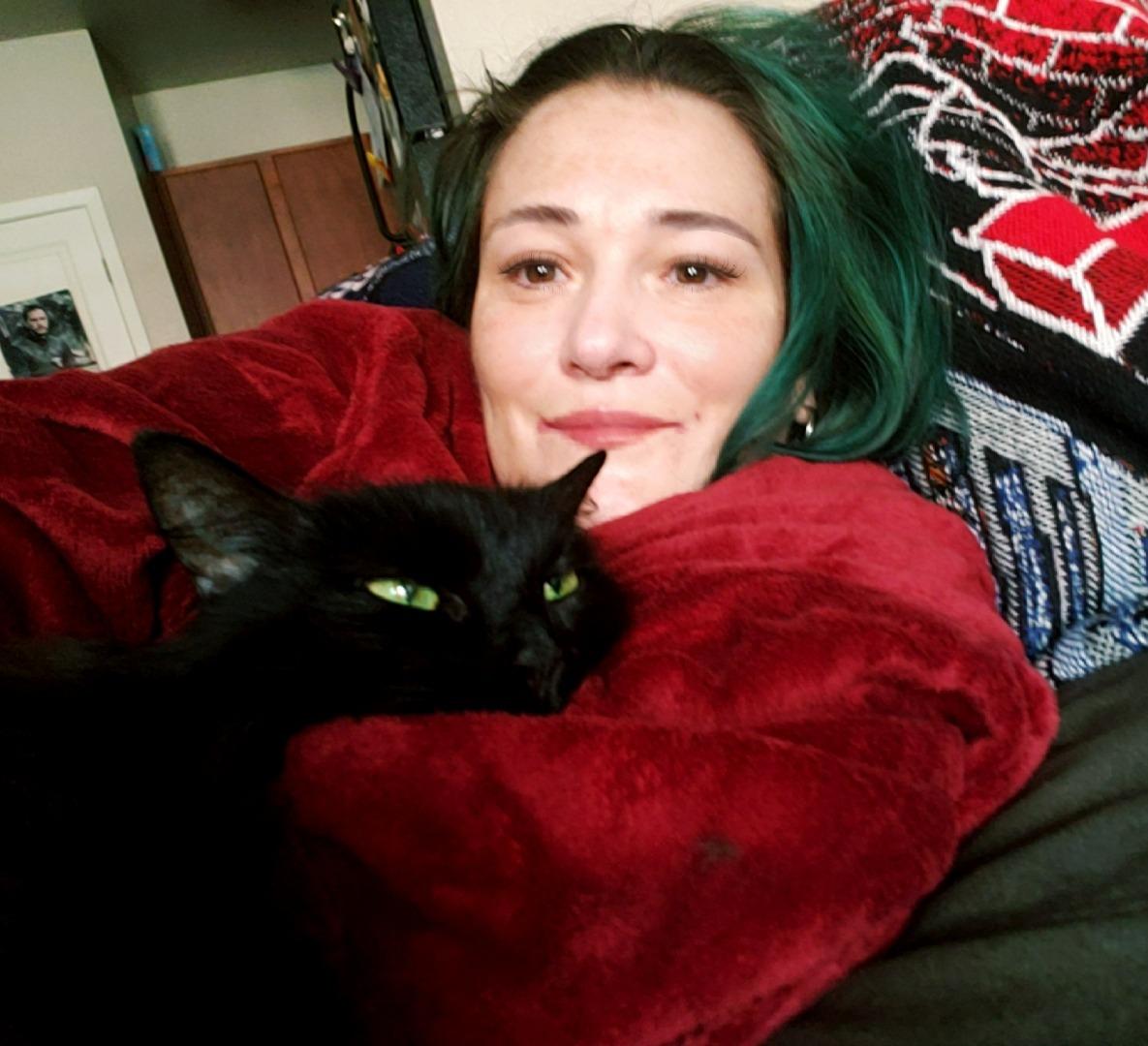 PAVILIA Wearable Blanket with Sleeves for Adult Women Men, Cozy Fleece Warm Wrap Throw with Arms, Gifts for Christmas, Wife - Customer Photo 3