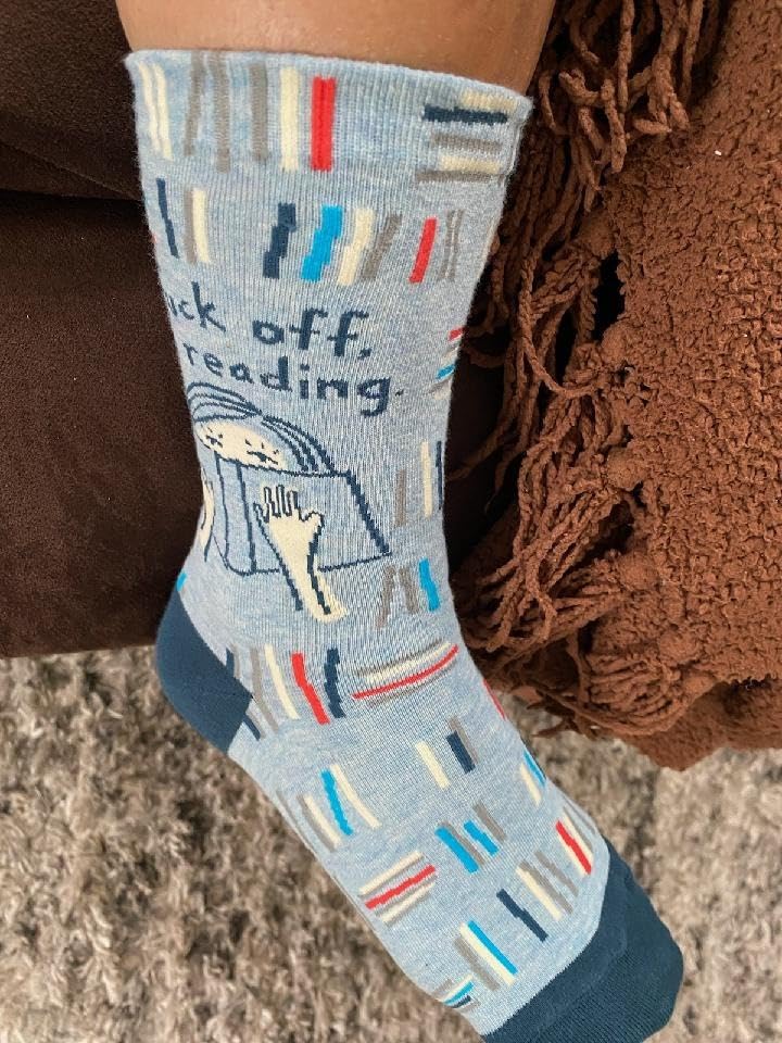 Hi. I Don't Care Crew Socks Customer Review Hi. I Don't Care Crew Socks - Customer Photo 1