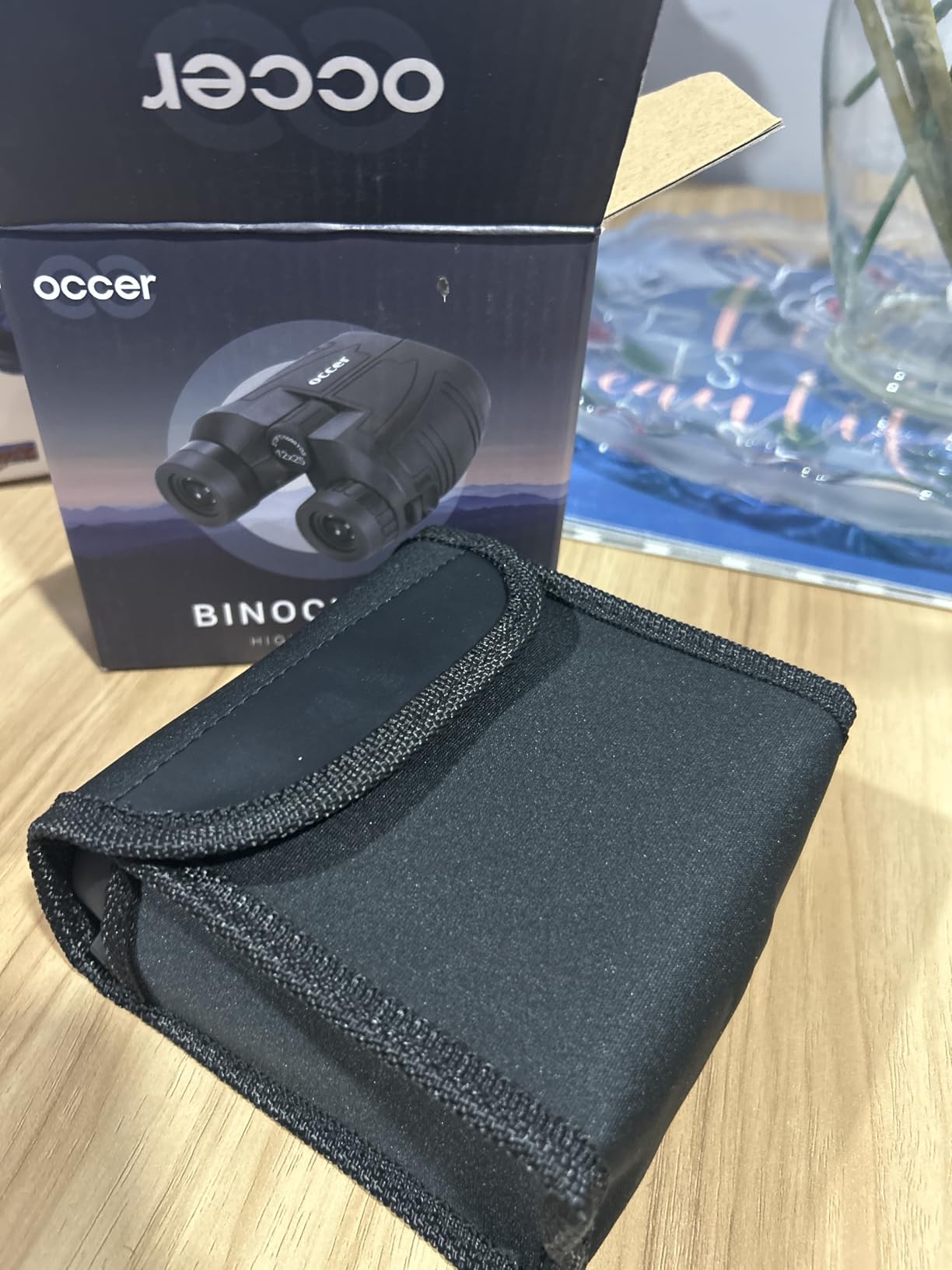 Occer 12x25 Compact Binoculars for Adults and Kids, Large Eyepiece Waterproof Binocular with Low Light Vision,High Powered Easy Focus Binoculars for Bird Watching,Outdoor Hunting,Travel,Sightseeing - Customer Photo 2