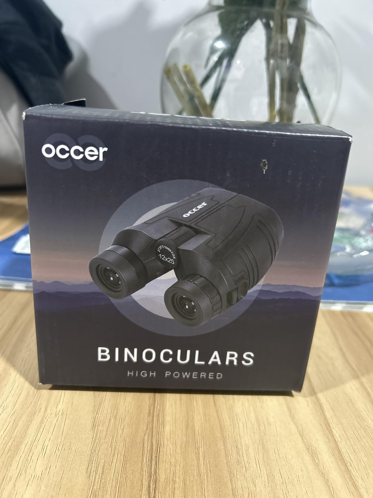 Occer 12x25 Compact Binoculars for Adults and Kids, Large Eyepiece Waterproof Binocular with Low Light Vision,High Powered Easy Focus Binoculars for Bird Watching,Outdoor Hunting,Travel,Sightseeing - Customer Photo 4