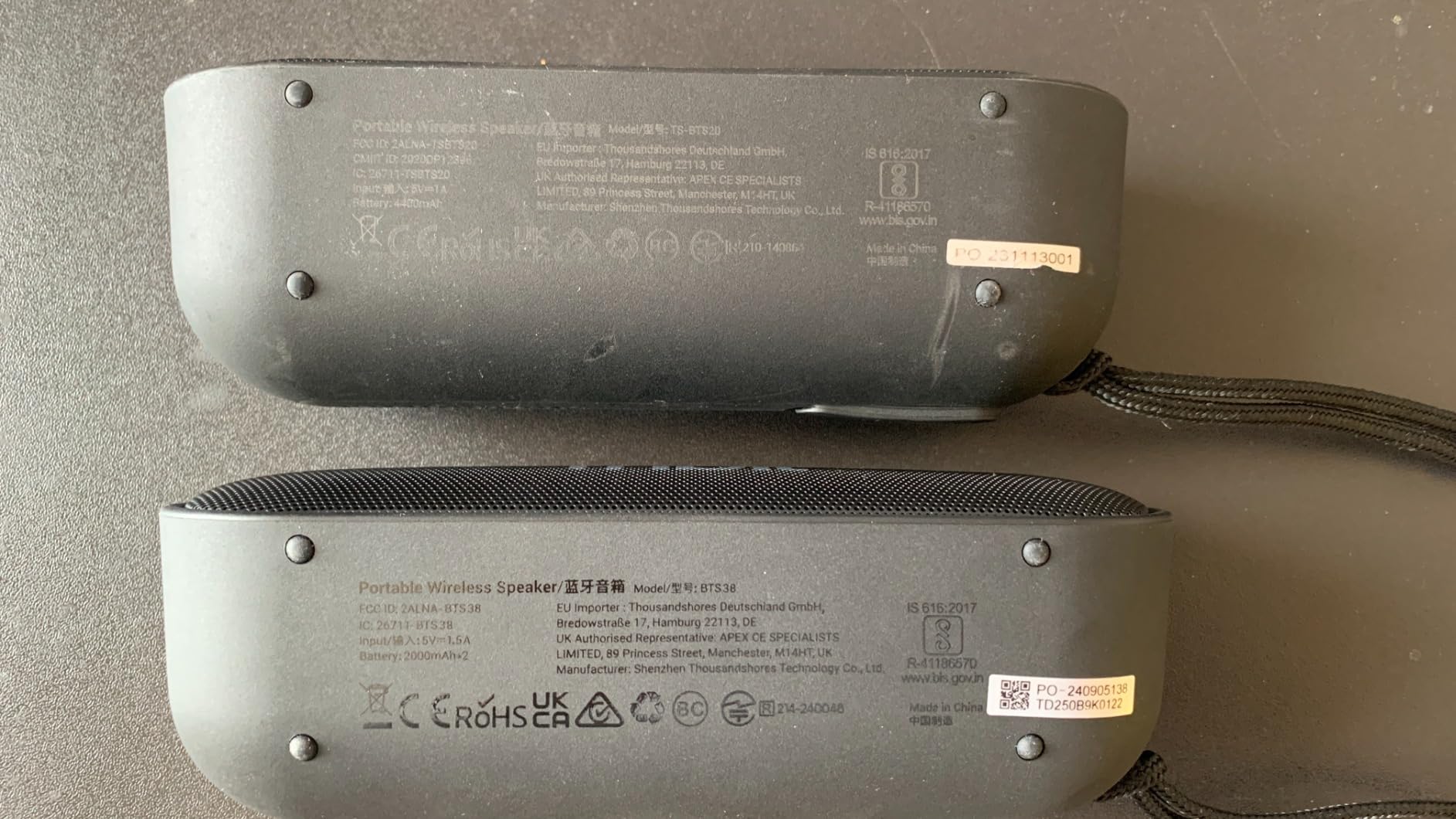 Tribit XSound Go Bluetooth Speaker, 16W Portable Wireless Speaker with Loud Sound, 24H Playtime, IPX7 Waterproof, Custom EQ, XBass, BT5.3, TWS Pairing, Type-C, Outdoor/Home/Travel/Beach/Shower (Black) - Customer Photo 2