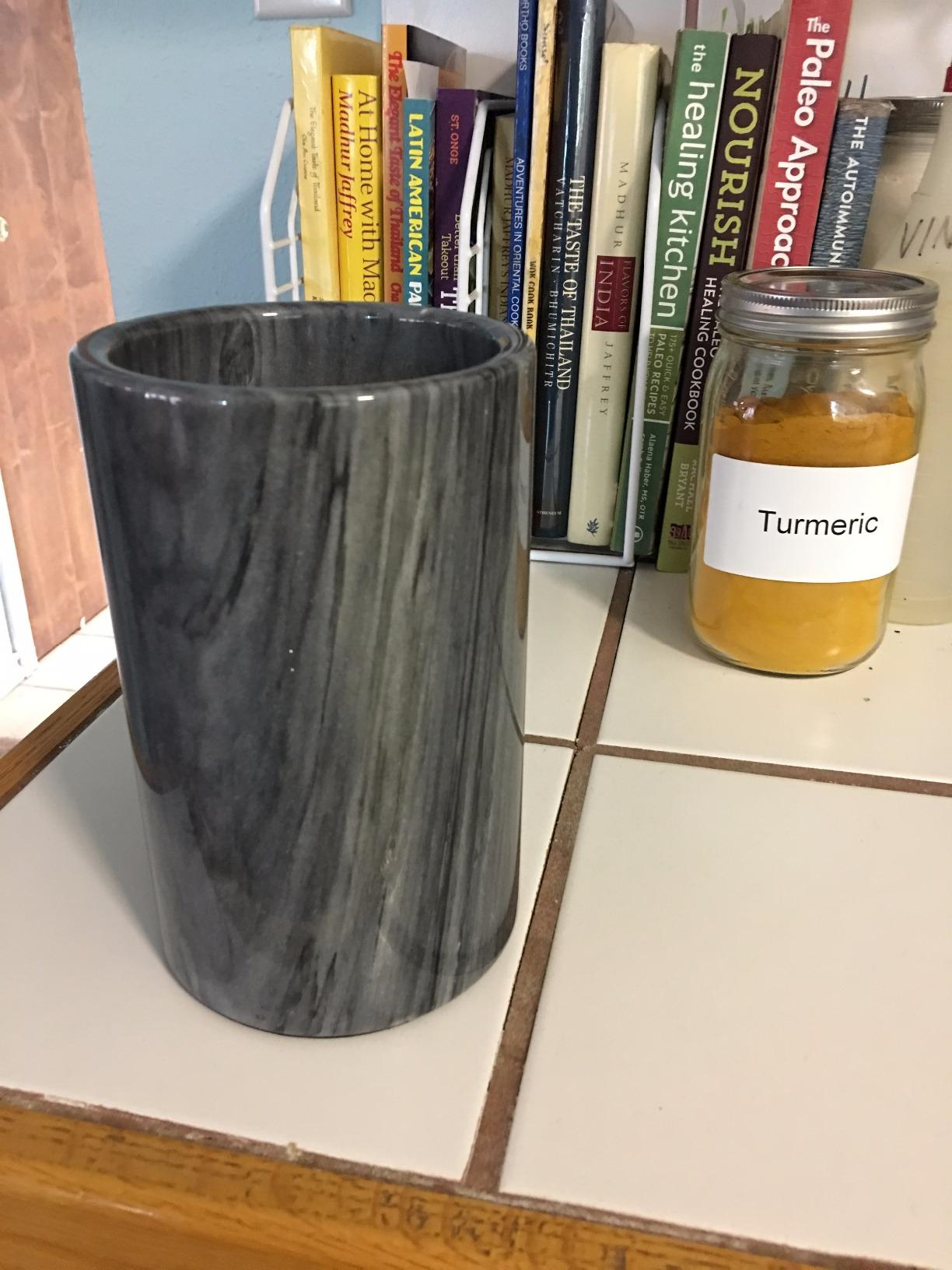 Modern Innovations Marble Wine Chiller Bucket - Wine Bottle Cooler for Parties – Keep Beverages Chill in This Champagne/Wine Bucket – Marble Wine Bottle Chiller – Holds 750ml Bottle (Grey) Customer Review Modern Innovations Marble Wine Chiller Bucket - Wine Bottle Cooler for Parties – Keep Beverages Chill in This Champagne/Wine Bucket – Marble Wine Bottle Chiller – Holds 750ml Bottle (Grey) - Customer Photo 2