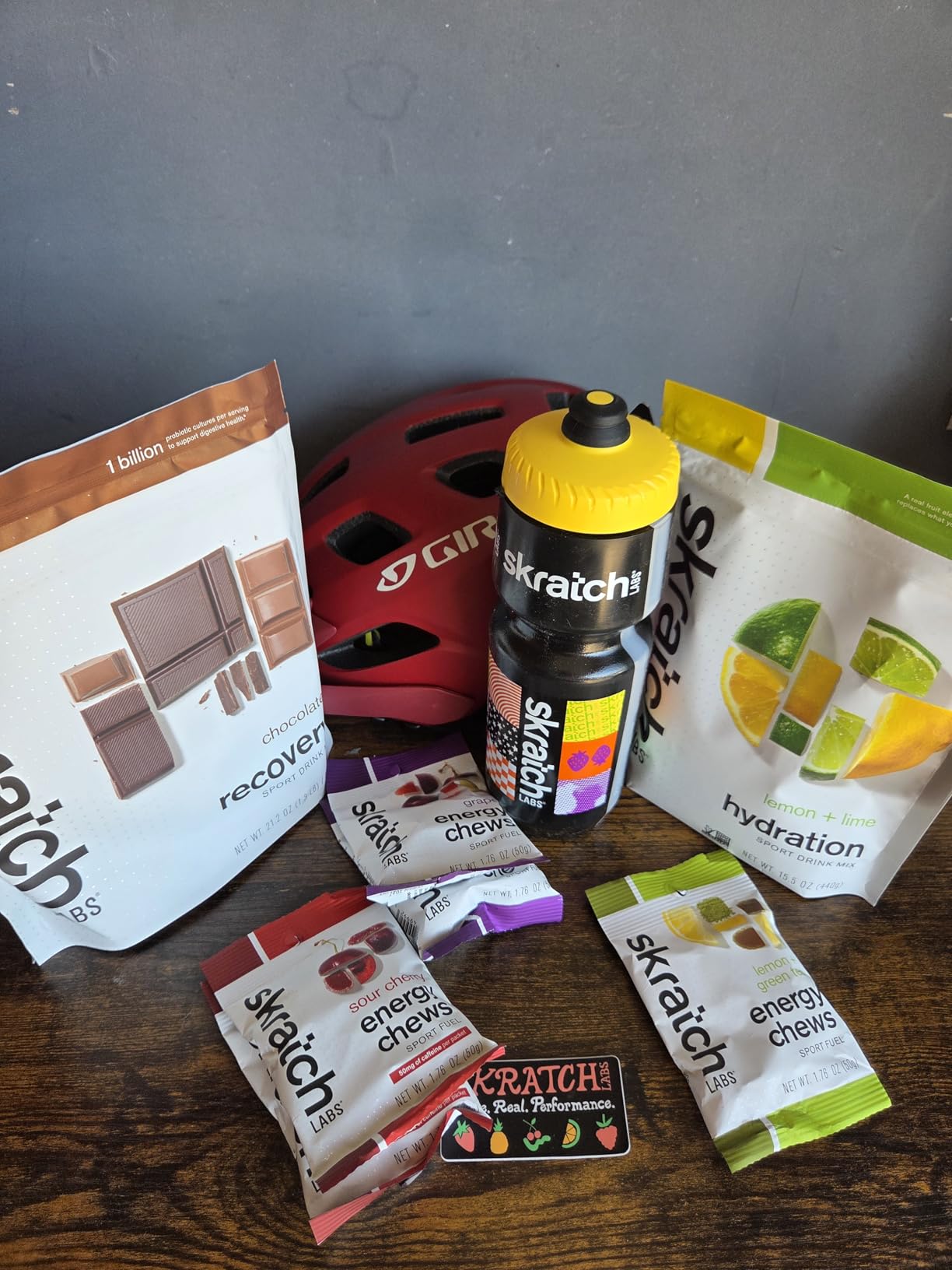 Skratch Labs Hydration Powder | Sport Drink Mix | Electrolytes Powder for Exercise, Endurance, and Performance | Lemon + Lime | 20 Servings | Non-GMO, Vegan, Kosher - Customer Photo 1