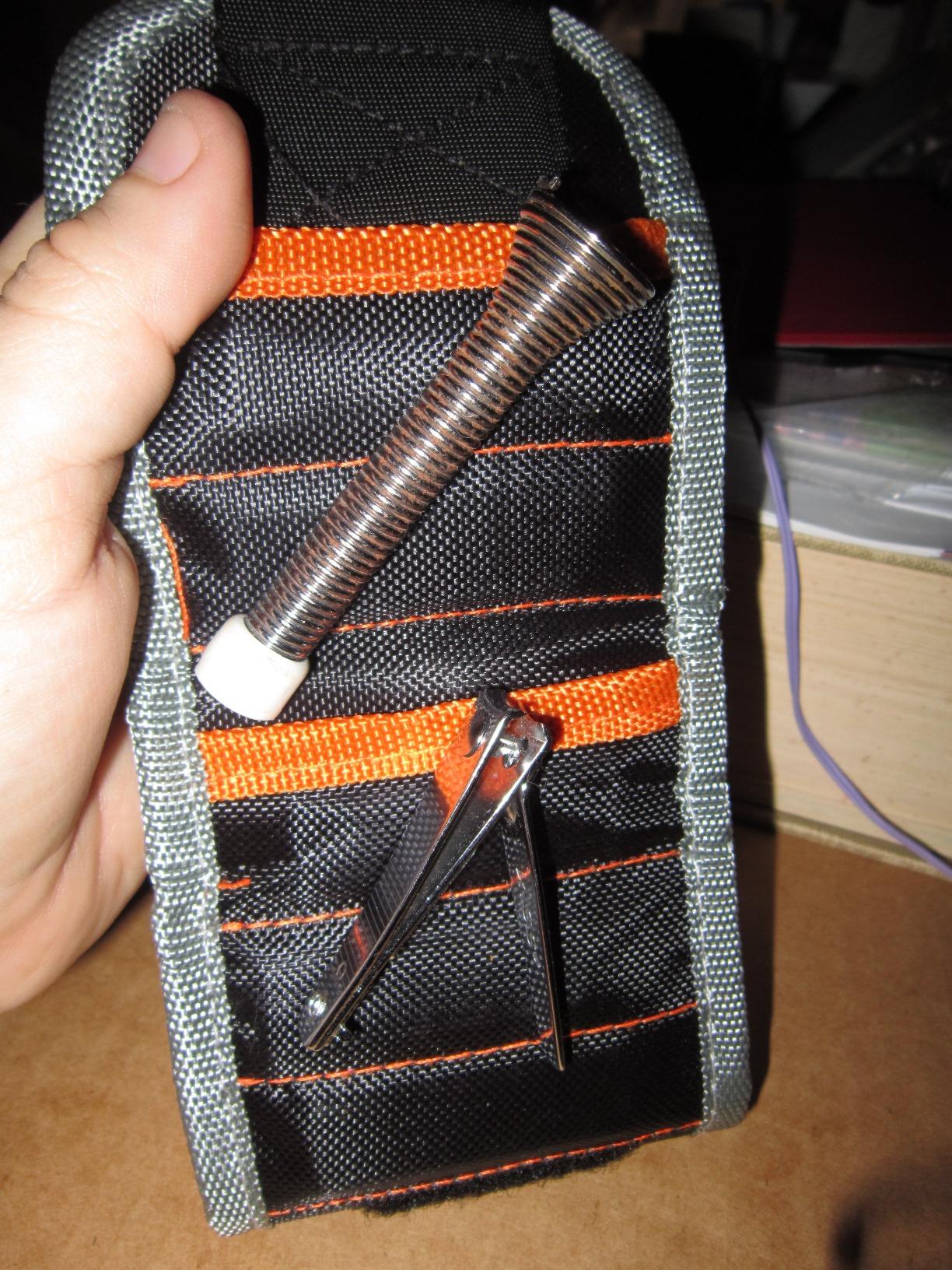 HORUSDY Magnetic Wristband, Gifts for Dad, with Strong Magnets for Holding Screws, Nails, Drilling Bits, Tool Gift for Men - Customer Photo 5