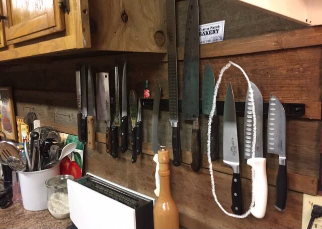 KUMA Multipurpose Chef Knife - 8 Inch Professional Sharp knife - Kitchen knife For Cutting, Chopping and Dicing With Incomparable Ergonomic Grip - Customer Photo 2