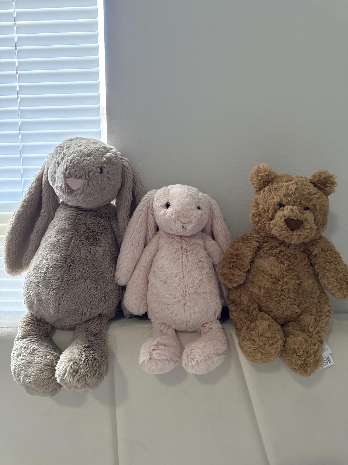 Jellycat Bashful Blush Bunny Stuffed Animal, Medium 12 inches - Rabbit and Bunny Plush Toy - Classic Children's Gift Customer Review Jellycat Bashful Blush Bunny Stuffed Animal, Medium 12 inches - Rabbit and Bunny Plush Toy - Classic Children's Gift - Customer Photo 1