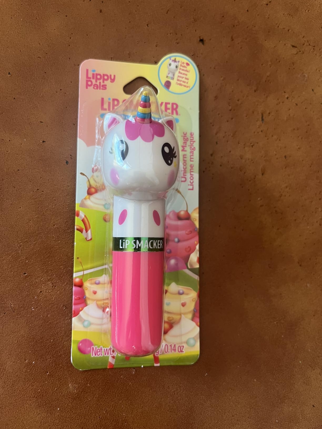 Lip Smacker Lippy Pals Unicorn, Flavored Moisturizing & Smoothing Soft Shine Lip Balm, Hydrating & Protecting Fun Tasty Flavors, Cruelty-Free & Vegan - Unicorn Magic - Customer Photo 1