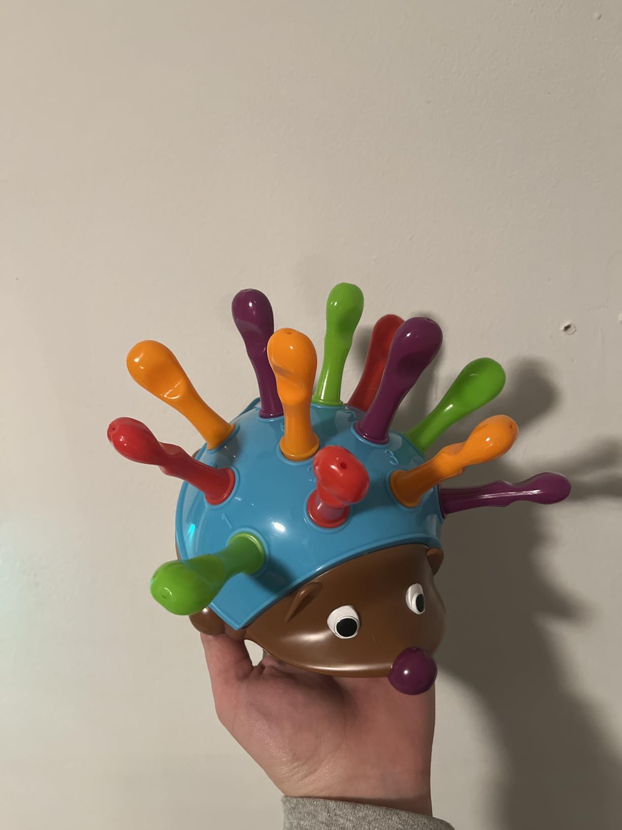 Learning Resources Spike The Fine Motor Hedgehog - Toddler Montessori Toys, Stacking Shape, Gifts For Boys And Girls, Sorting And Matching Skill Activities, Educational Games, Kindergarten - Customer Photo 1