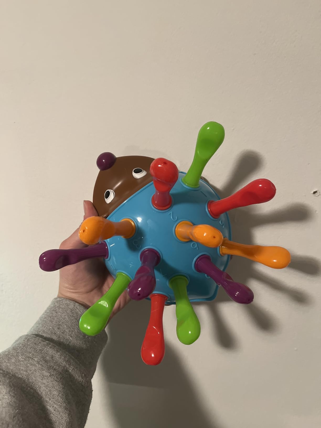 Learning Resources Spike The Fine Motor Hedgehog - Toddler Montessori Toys, Stacking Shape, Gifts For Boys And Girls, Sorting And Matching Skill Activities, Educational Games, Kindergarten - Customer Photo 2