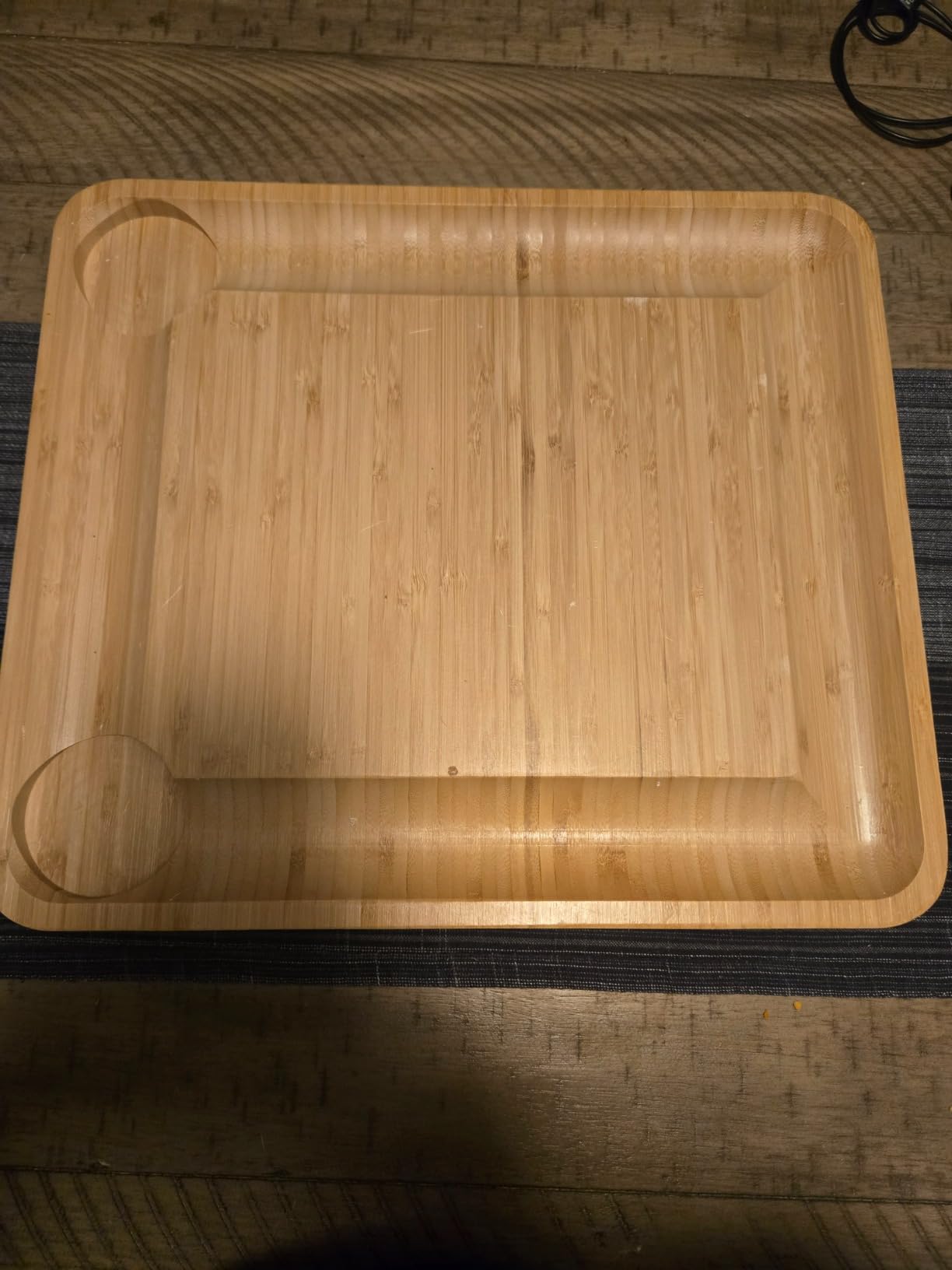 Large Bamboo Charcuterie Board Gift Set – 4 Hidden Drawers, Cheese Knives, Ceramic Bowls & Plates – Perfect Christmas, Holiday, or Housewarming Gift - Customer Photo 3