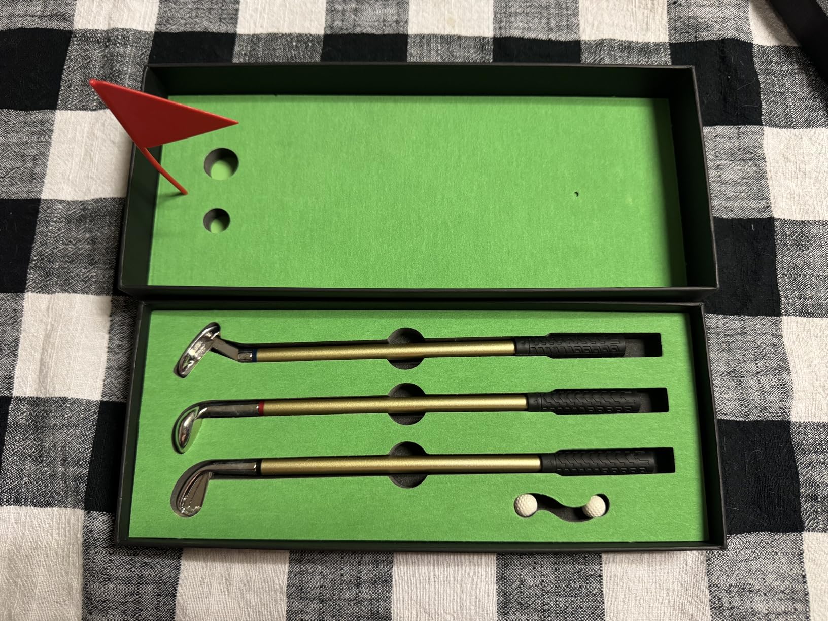 Golf Pen Desktop Games - Funny Gifts for Golfers, Coworkers, Boss - Stocking Stuffers - Customer Photo 3