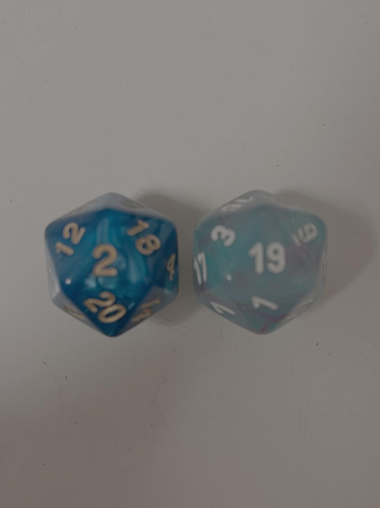 CiaraQ Polyhedral Dice Set - DND Role Playing Dice for Dungeons and Dragons RPG Table Games, Double-Color, 35pcs Customer Review CiaraQ Polyhedral Dice Set - DND Role Playing Dice for Dungeons and Dragons RPG Table Games, Double-Color, 35pcs - Customer Photo 2