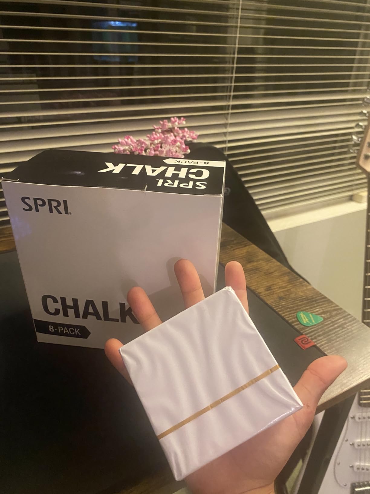 SPRI Chalk Block, for Gymnastics, Rock Climbing, Bouldering, Weight-Lifting - Customer Photo 1
