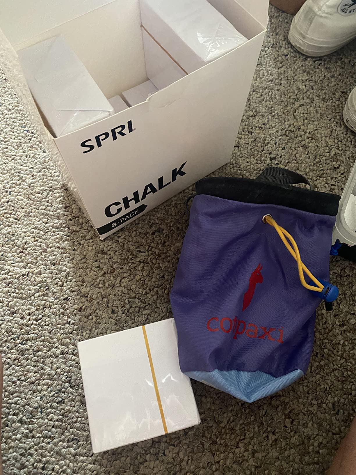 SPRI Chalk Block, for Gymnastics, Rock Climbing, Bouldering, Weight-Lifting - Customer Photo 2