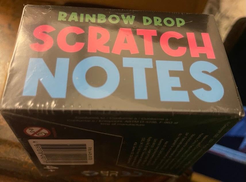 PURPLE LADYBUG Rainbow Holographic Scratch Art Mini Notes - Kids Stocking Stuffers for Teen Girls Gifts Trendy Stuff, Small Gifts for Teens, Tween & Preteen Craft Christmas Gift - Customer Photo 2