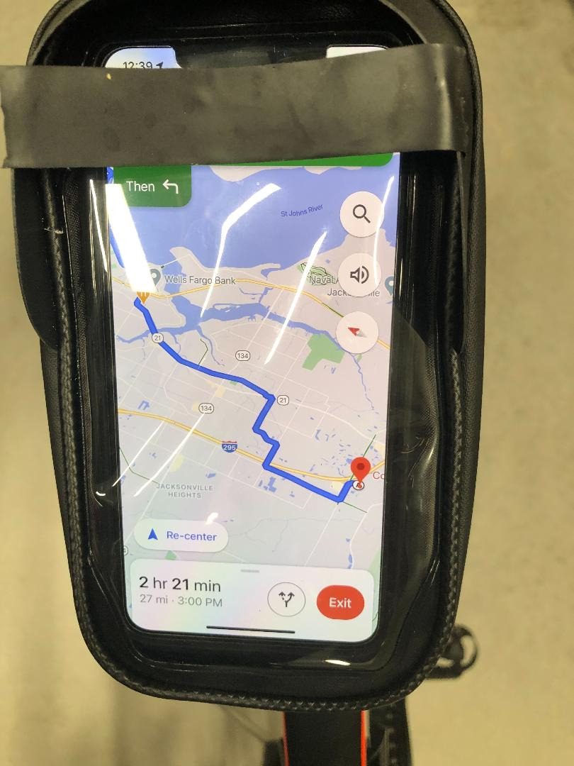 ROCK BROS Bike/Bicycle Phone Front Frame Bag, Waterproof, Tube Bag, Cycling Pouch, Bike Accessories for Men Compatible Phone Under 7