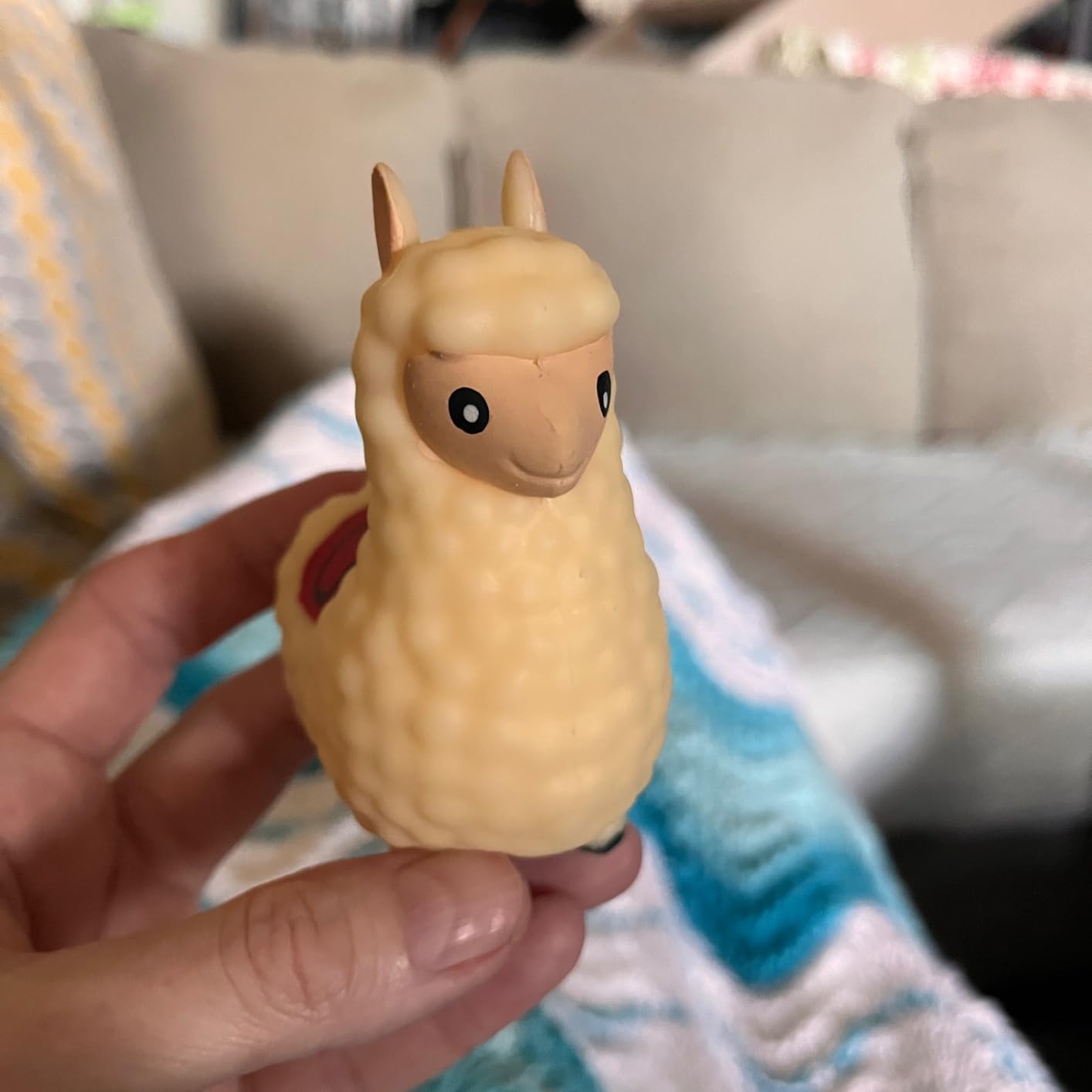 Boxer Gifts Calma Llama Stress Relief Toy | Unique Stress Balls for Adults & Teenagers - Animal Squishy Fidget Toys for Anxiety - Cool Desk Accessories | Cute Stocking Stuffer Llama Gifts Customer Review Boxer Gifts Calma Llama Stress Relief Toy | Unique Stress Balls for Adults & Teenagers - Animal Squishy Fidget Toys for Anxiety - Cool Desk Accessories | Cute Stocking Stuffer Llama Gifts - Customer Photo 1