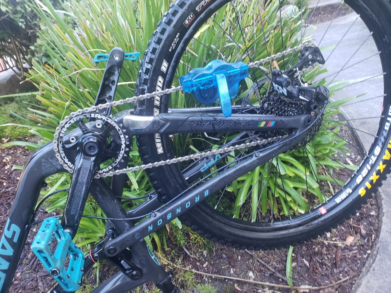 8 Pieces Precision Bicycle Cleaning Brush Tool Including Bike Chain Scrubber, suitable for Mountain, Road, City, Hybrid,BMX Bike and Folding Bike - Customer Photo 1